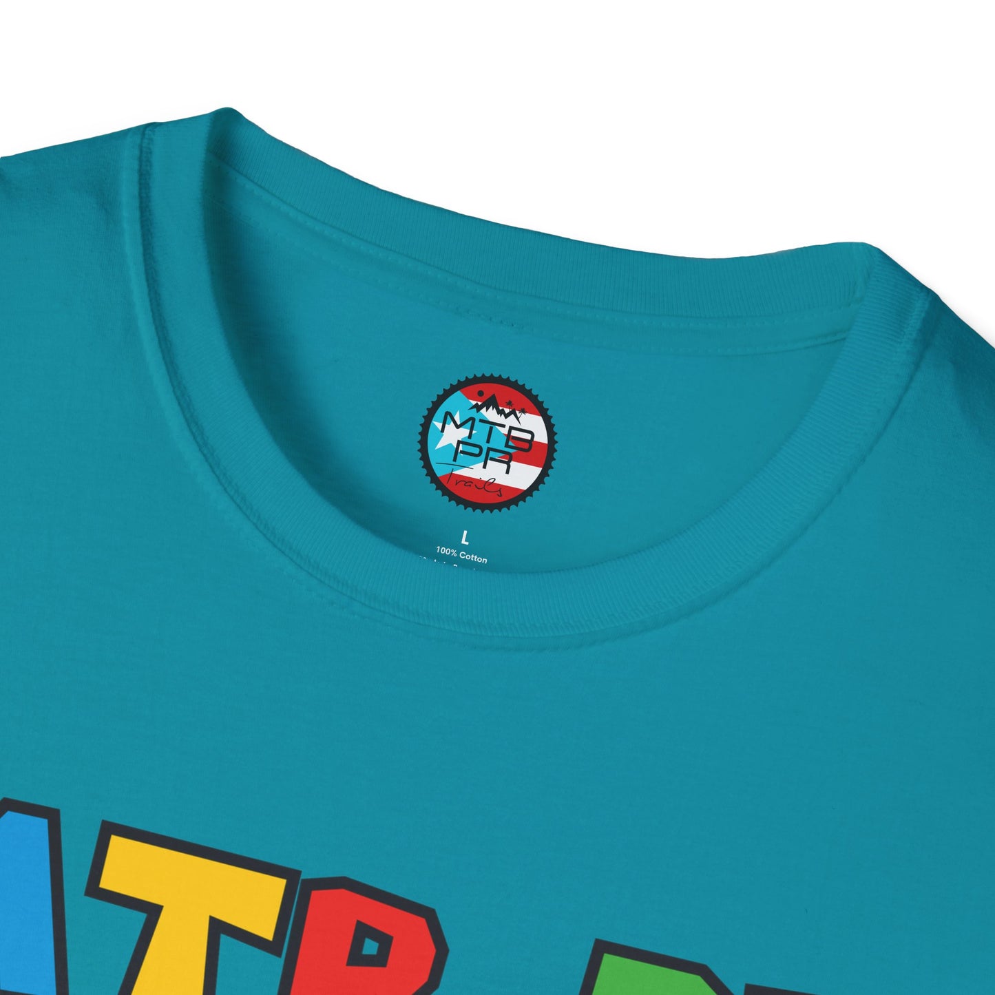 MTB PR TRAILS - LEVEL UP - Unisex Softstyle T-Shirt