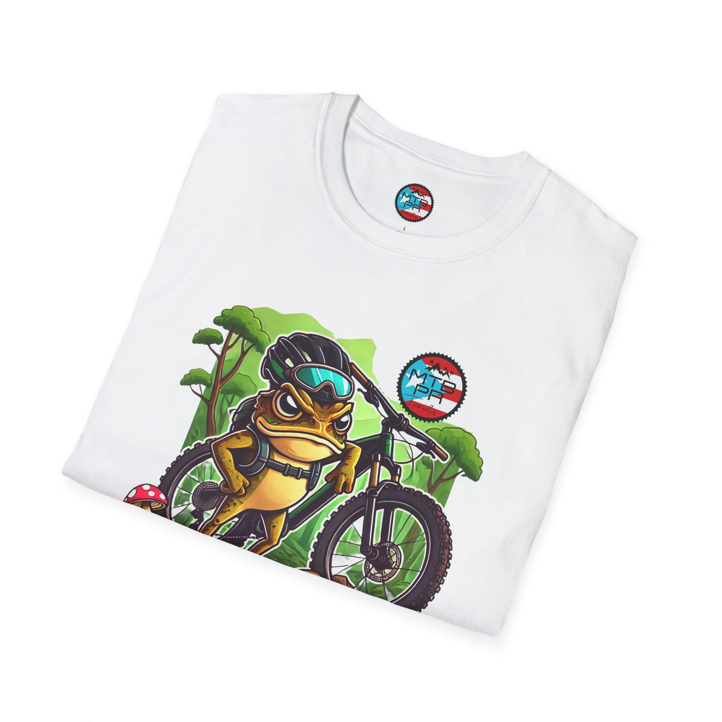 Sapo Concho en MTB - MTB PR Trails - Unisex Softstyle T-Shirt