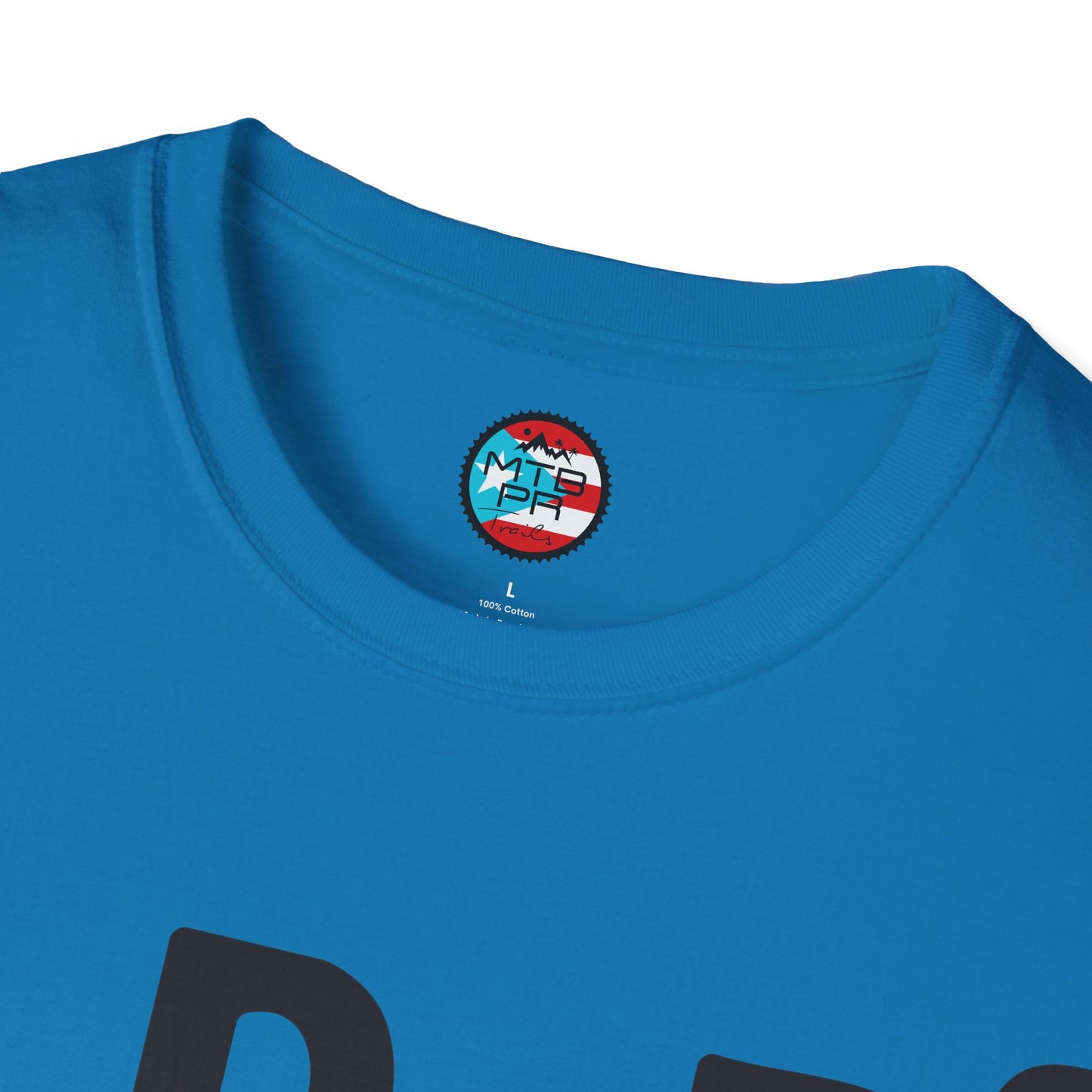 DeBI CoRReR MaS BICI - Black - MTB PR TRAILS - Unisex Softstyle T-Shirt