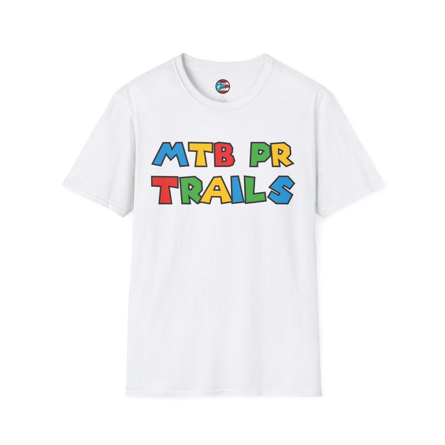 MTB PR TRAILS - LEVEL UP - Unisex Softstyle T-Shirt