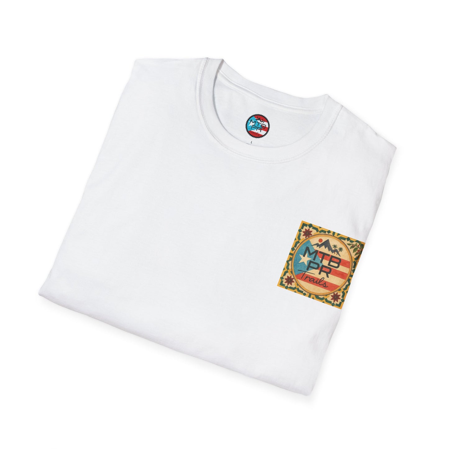 Mientras uno este vivo, uno debe correr MTB lo mas que pueda! - MTB PR Trails - Unisex Softstyle T-Shirt