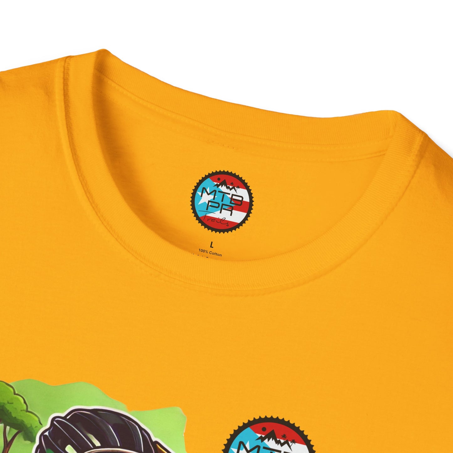 Sapo Concho en MTB - MTB PR Trails - Unisex Softstyle T-Shirt