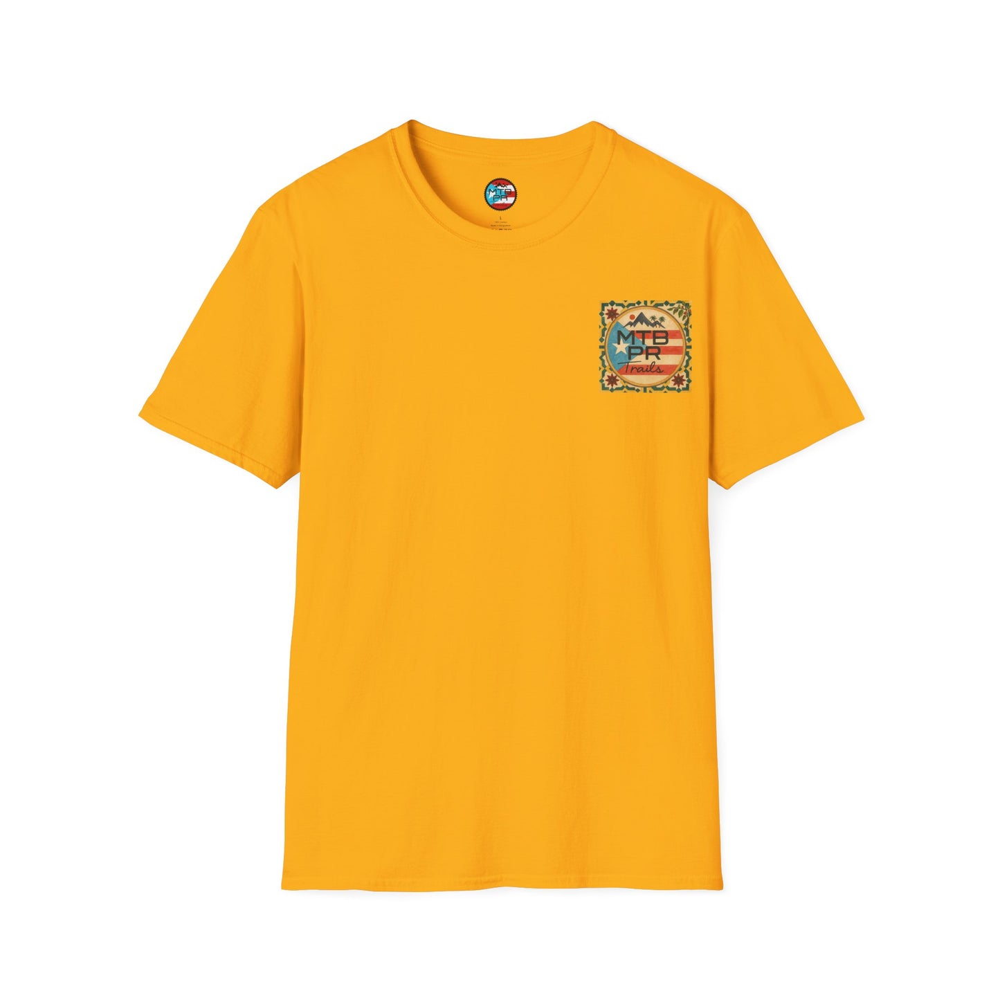 Mientras uno este vivo, uno debe correr MTB lo mas que pueda! - MTB PR Trails - Unisex Softstyle T-Shirt