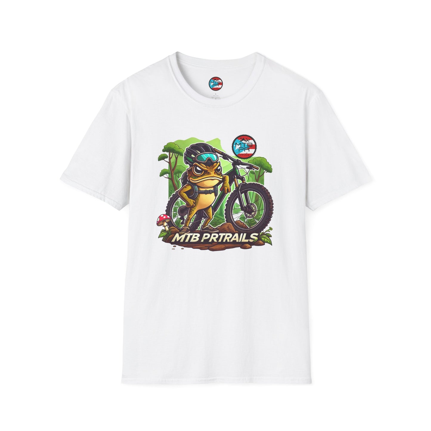 Sapo Concho en MTB - MTB PR Trails - Unisex Softstyle T-Shirt