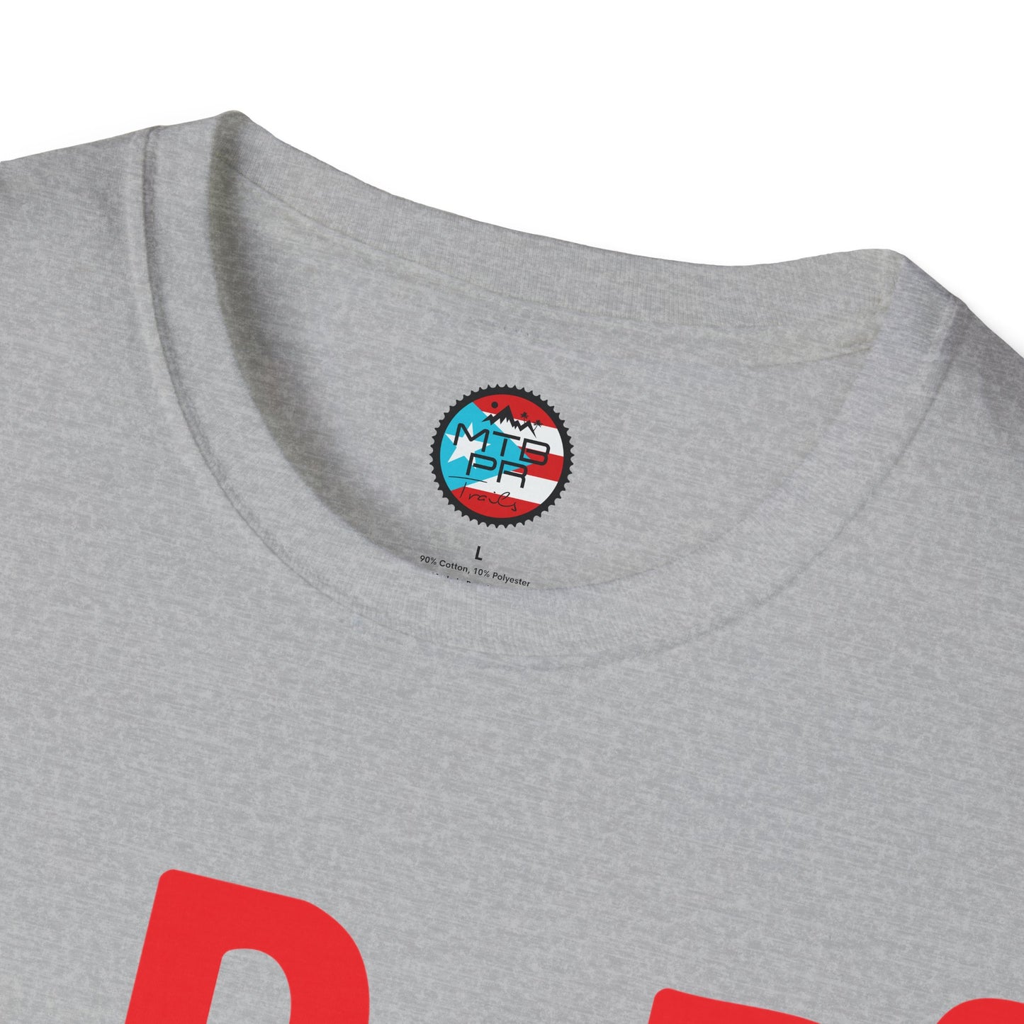 DeBI CoRReR MaS BICI - Bandera - MTB PR TRAILS - Unisex Softstyle T-Shirt