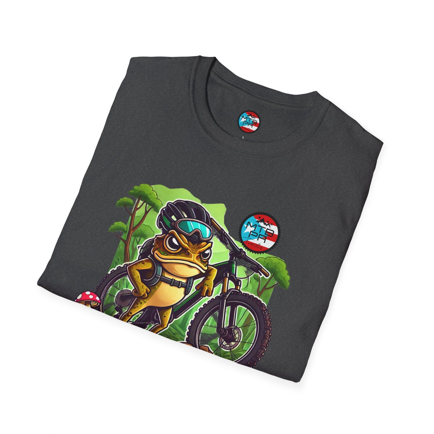 Sapo Concho en MTB - MTB PR Trails - Unisex Softstyle T-Shirt