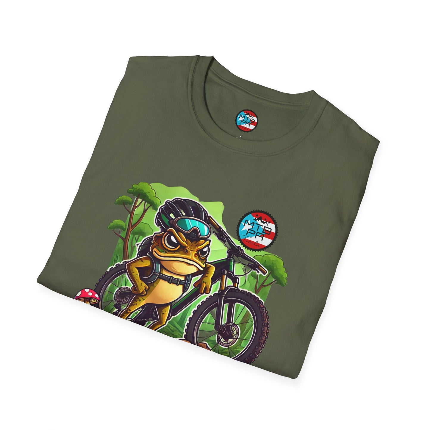 Sapo Concho en MTB - MTB PR Trails - Unisex Softstyle T-Shirt