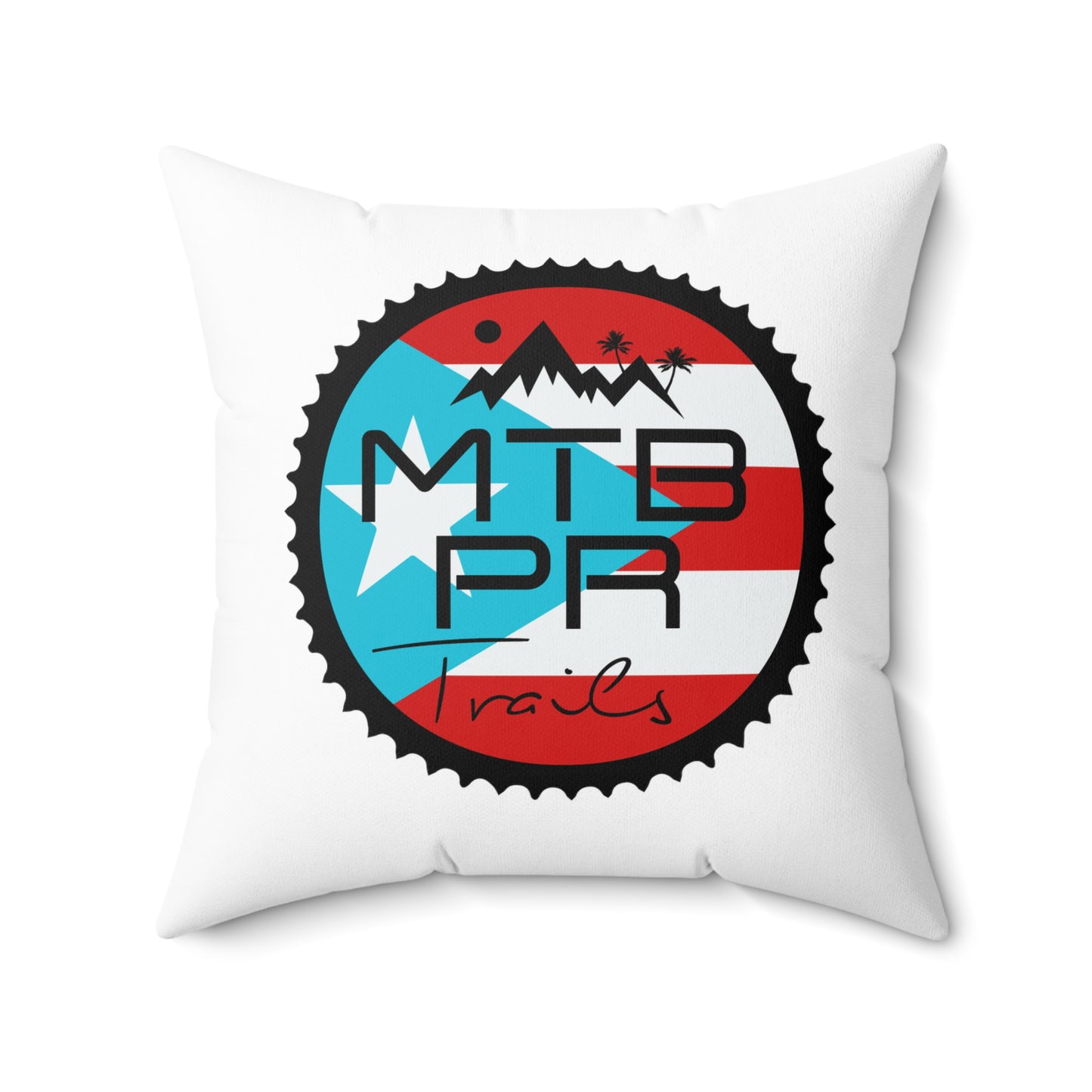 Monte Brujo MTB - LOGO OG - Spun Polyester Square Pillow