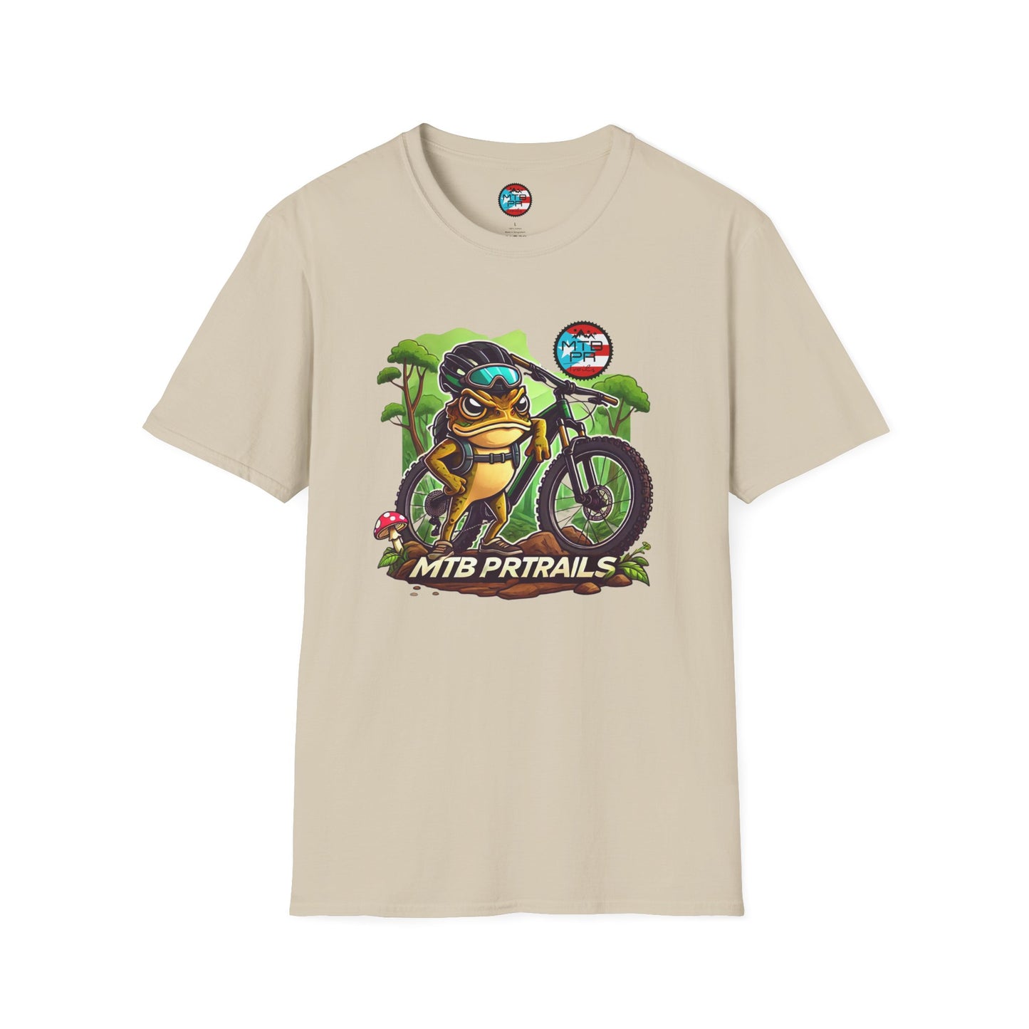 Sapo Concho en MTB - MTB PR Trails - Unisex Softstyle T-Shirt