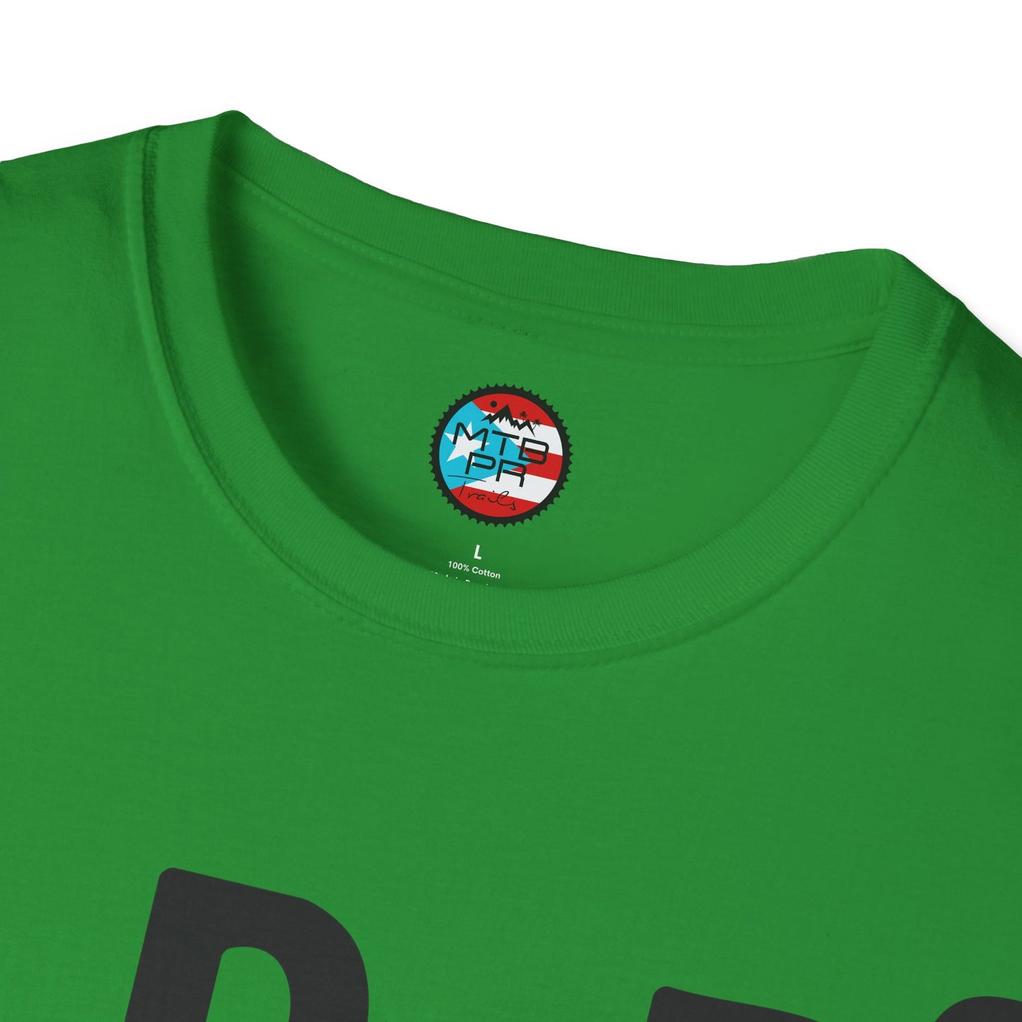 DeBI CoRReR MaS BICI - Black - MTB PR TRAILS - Unisex Softstyle T-Shirt