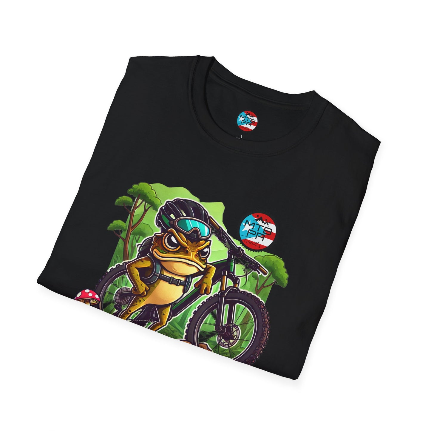 Sapo Concho en MTB - MTB PR Trails - Unisex Softstyle T-Shirt