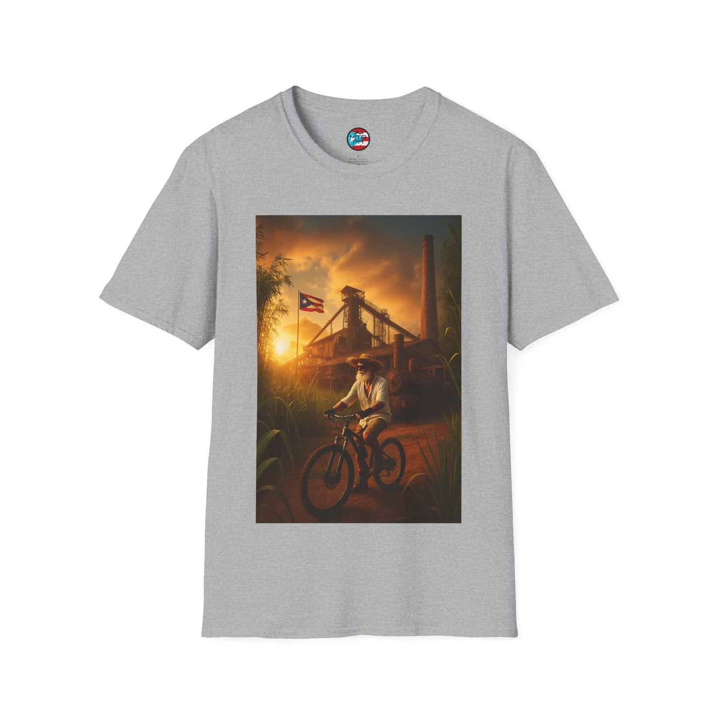 La Central en MTB - MTB PR Trails - Unisex Softstyle T-Shirt