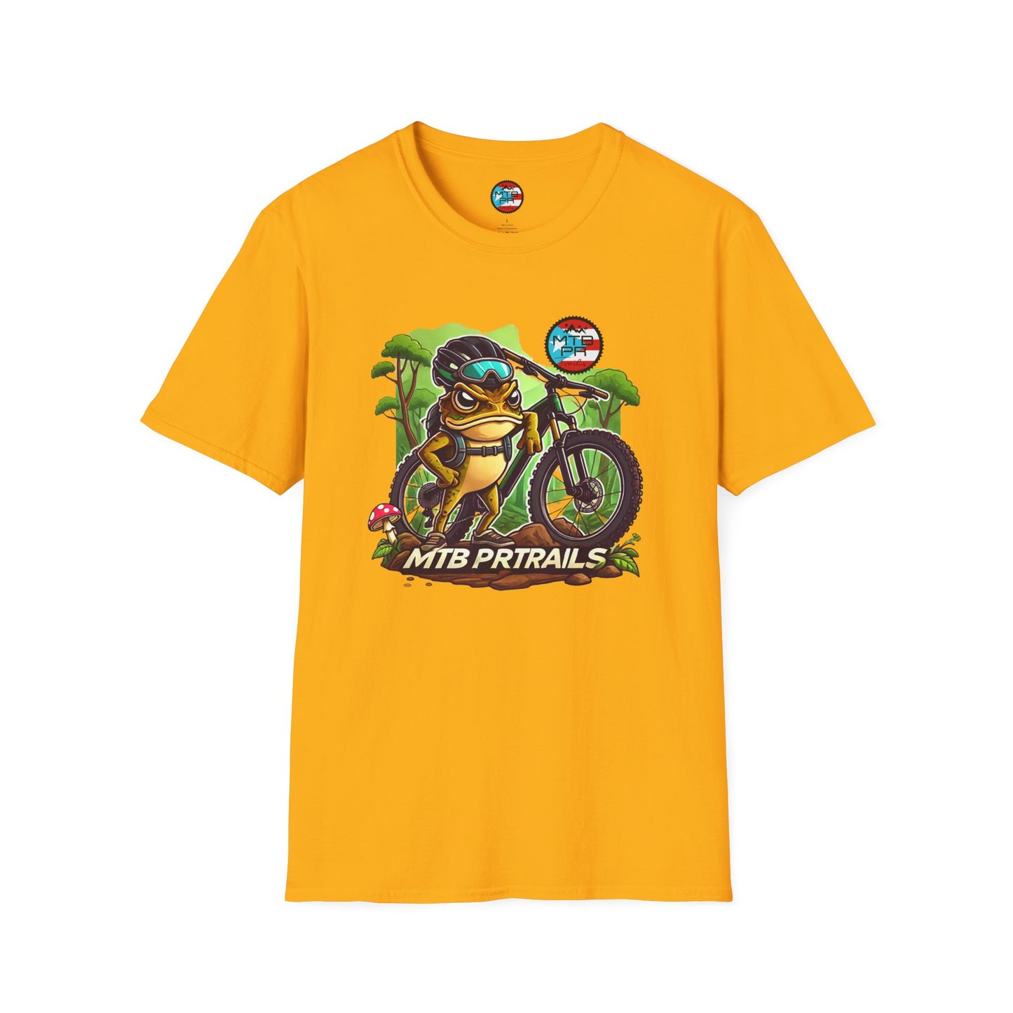 Sapo Concho en MTB - MTB PR Trails - Unisex Softstyle T-Shirt