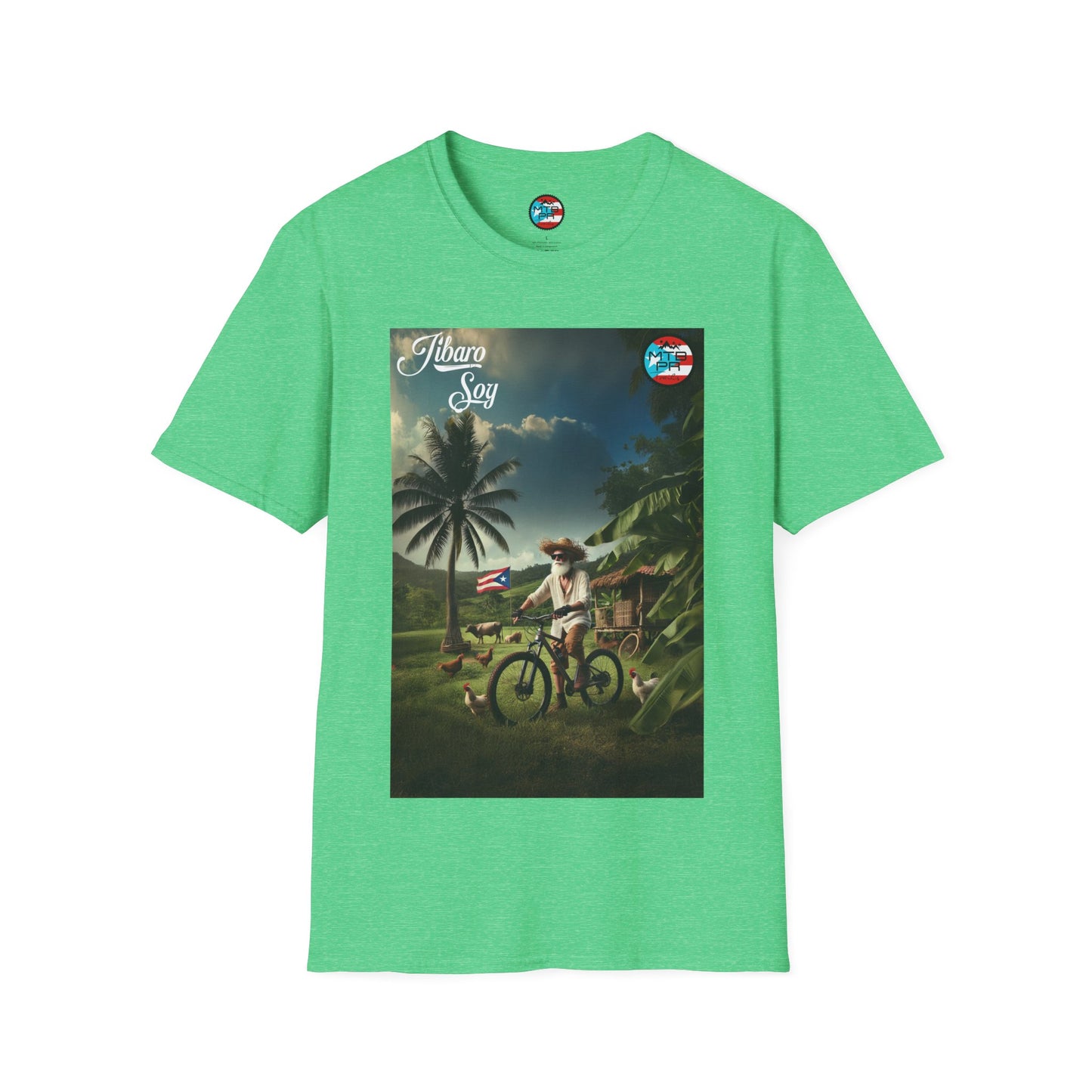 El Jibaro MTB Trails - Unisex Softstyle T-Shirt