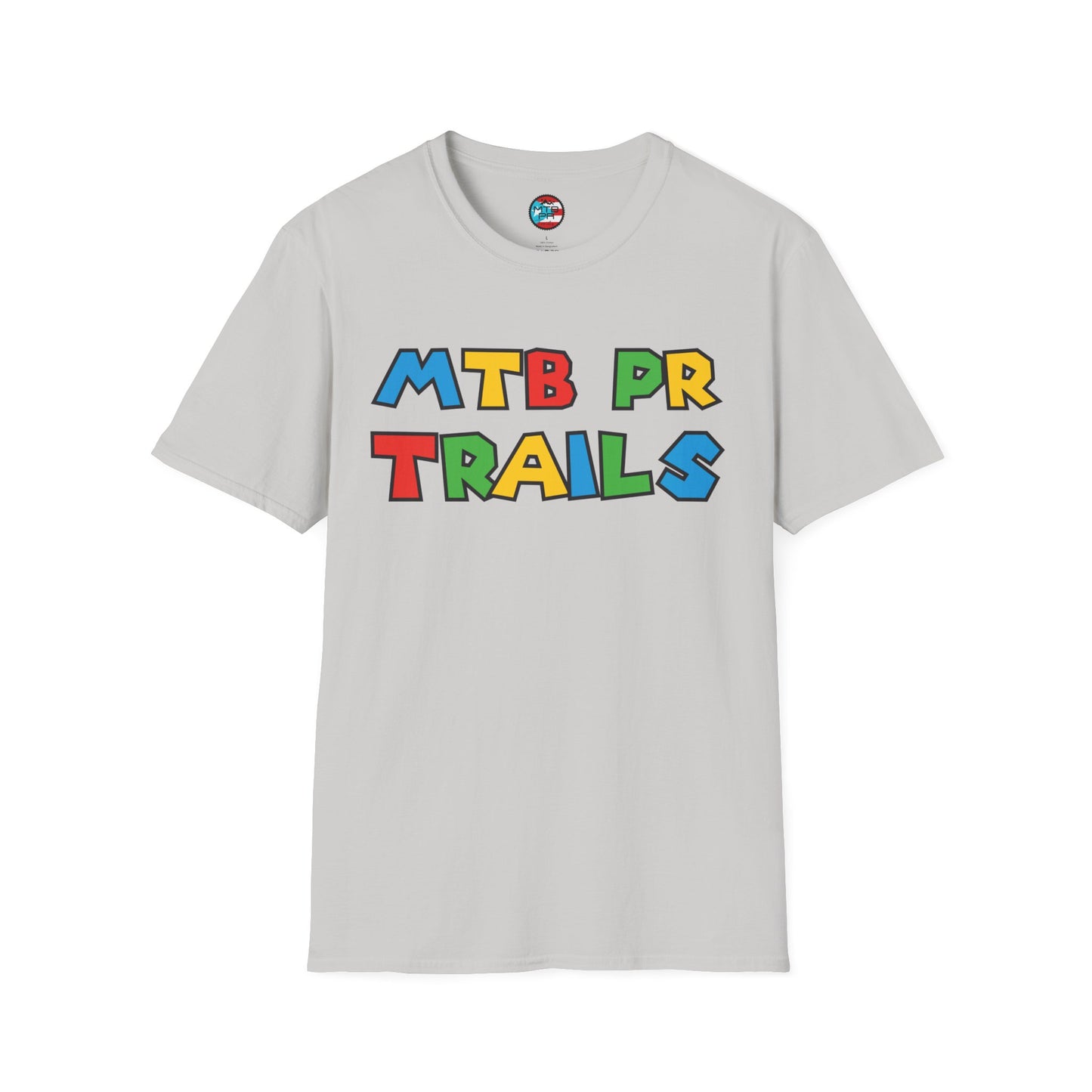 MTB PR TRAILS - LEVEL UP - Unisex Softstyle T-Shirt