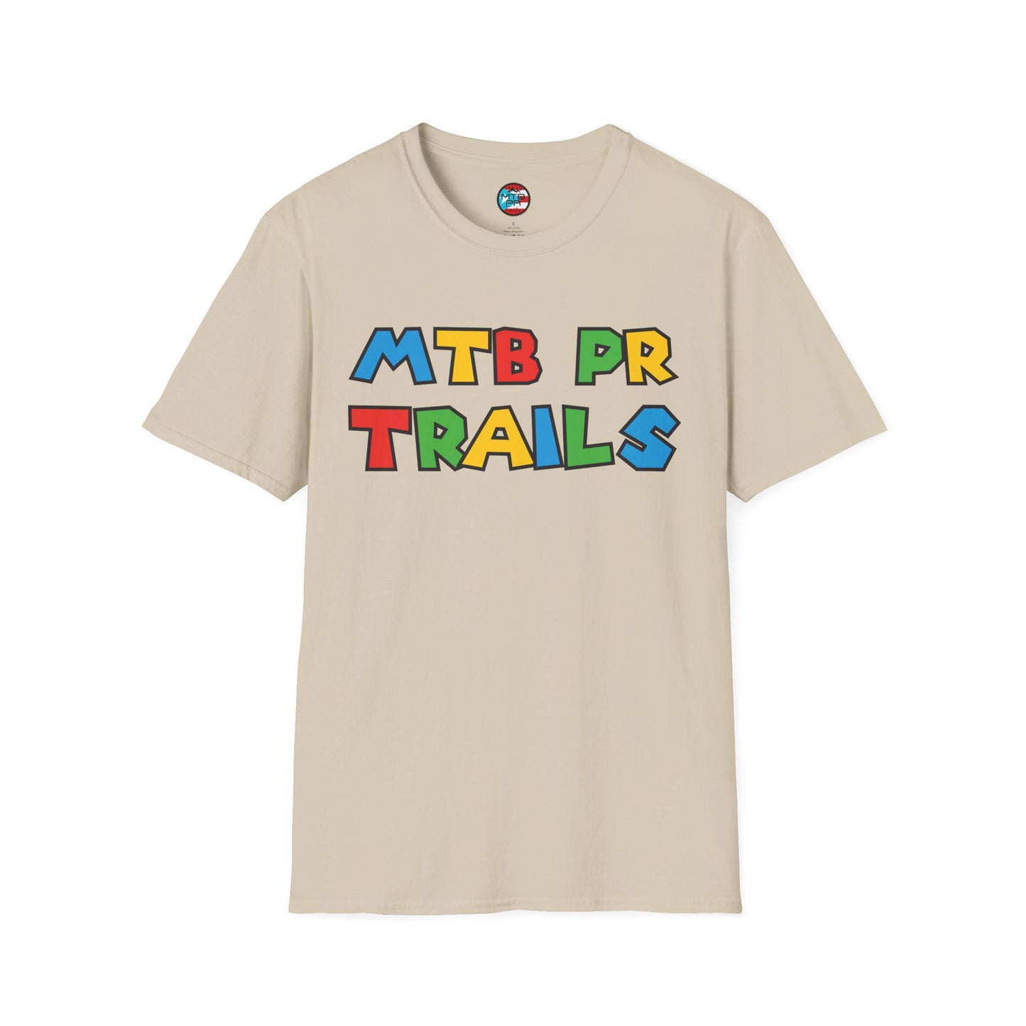MTB PR TRAILS - LEVEL UP - Unisex Softstyle T-Shirt