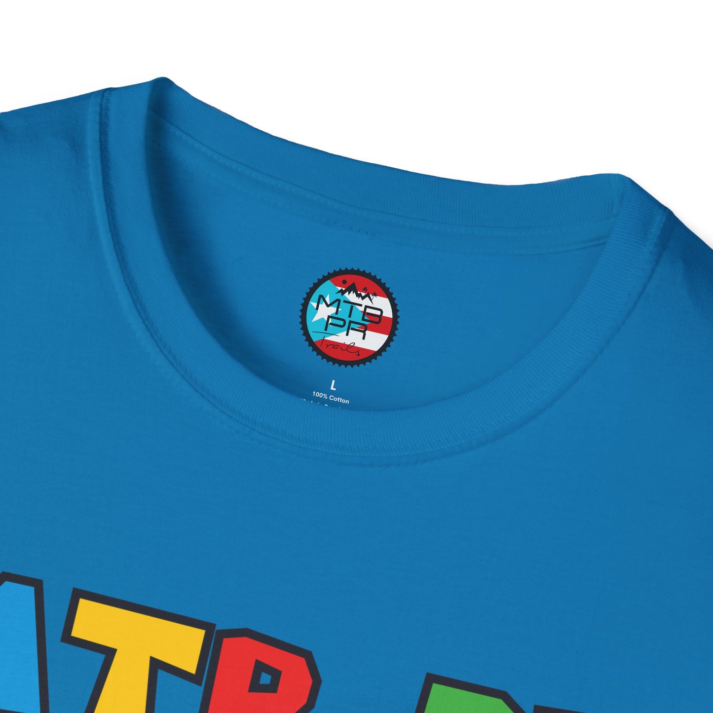 MTB PR TRAILS - LEVEL UP - Unisex Softstyle T-Shirt