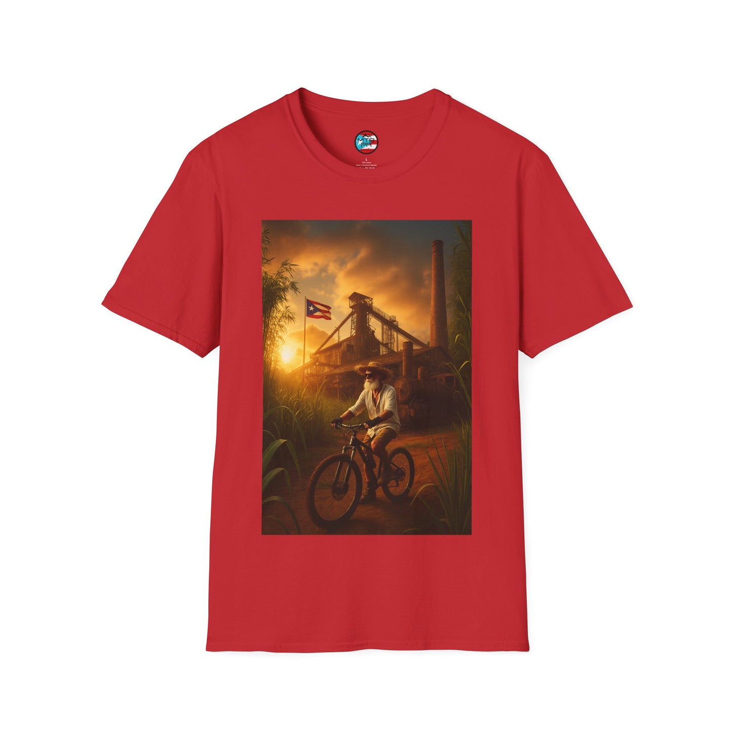La Central en MTB - MTB PR Trails - Unisex Softstyle T-Shirt