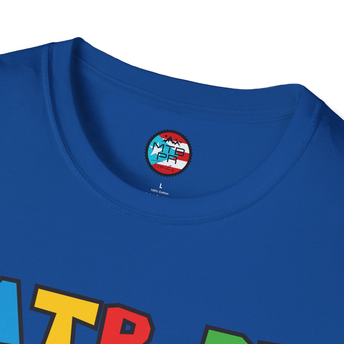MTB PR TRAILS - LEVEL UP - Unisex Softstyle T-Shirt