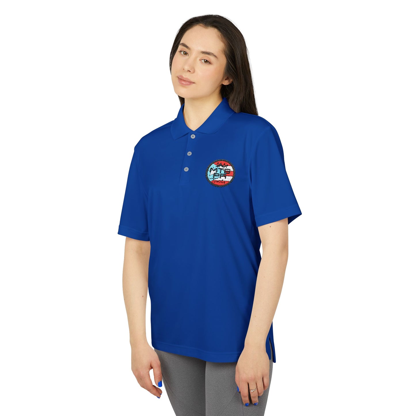 Adidas Unisex Performance Polo - MTB PR Trails - Bandera