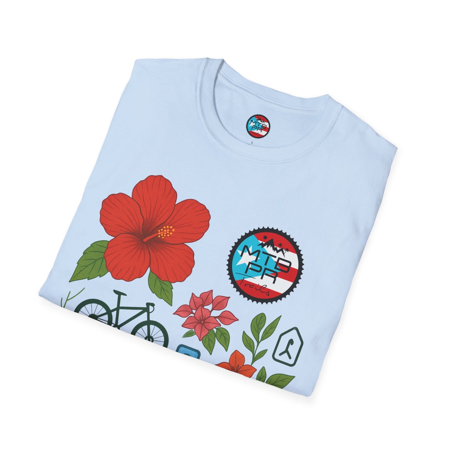 Amapola Location PR - MTB PR TRAILS - Unisex Softstyle T-Shirt