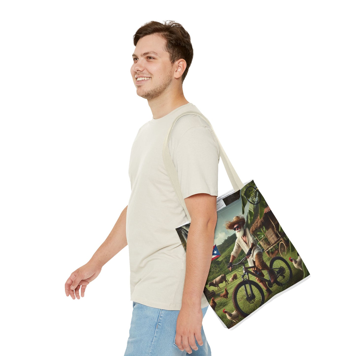 El Jibaro MTB - Logo OG - Tote Bag (AOP)