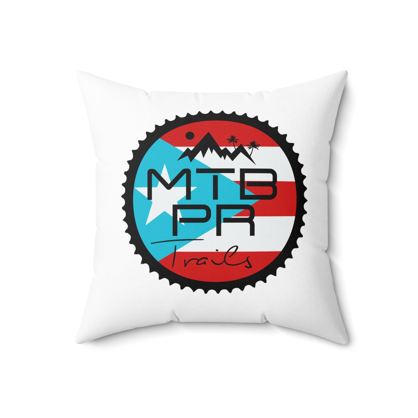 Monte Brujo MTB - LOGO OG - Spun Polyester Square Pillow