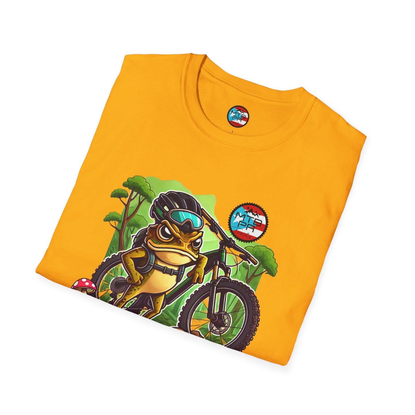 Sapo Concho en MTB - MTB PR Trails - Unisex Softstyle T-Shirt