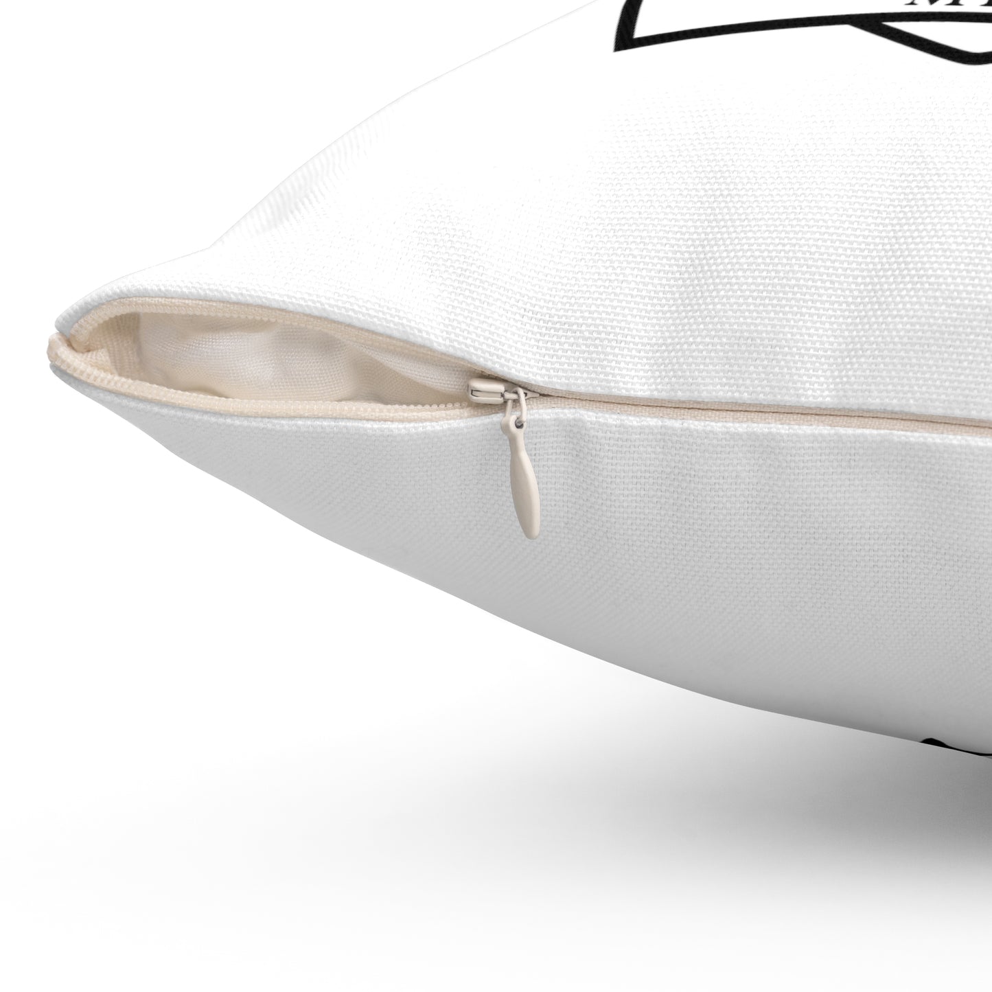 Monte Brujo MTB - LOGO OG - Spun Polyester Square Pillow
