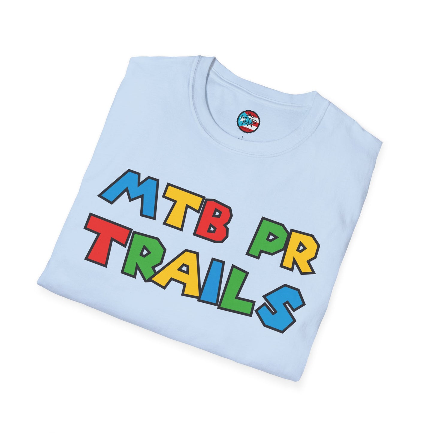 MTB PR TRAILS - LEVEL UP - Unisex Softstyle T-Shirt
