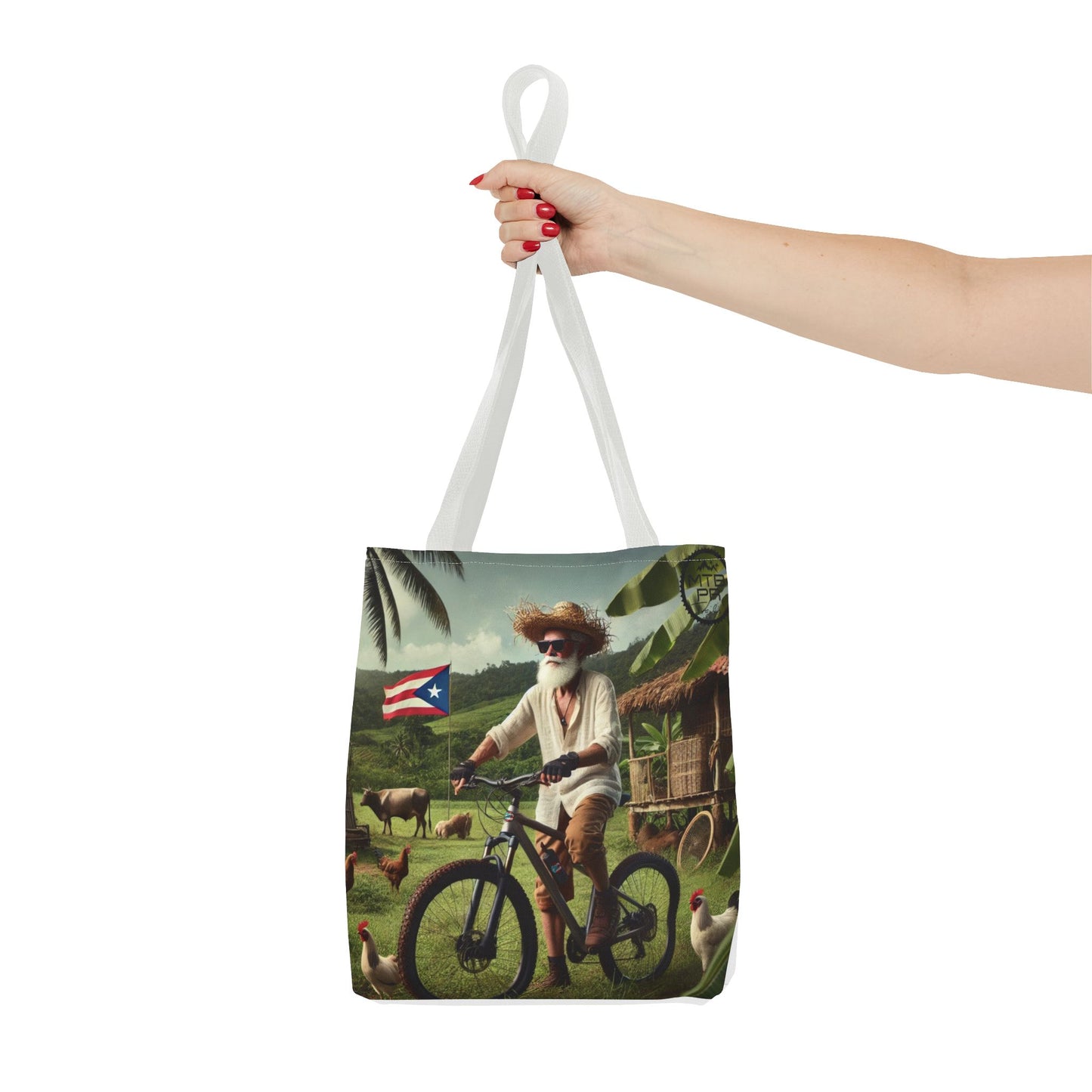El Jibaro MTB - Logo OG - Tote Bag (AOP)