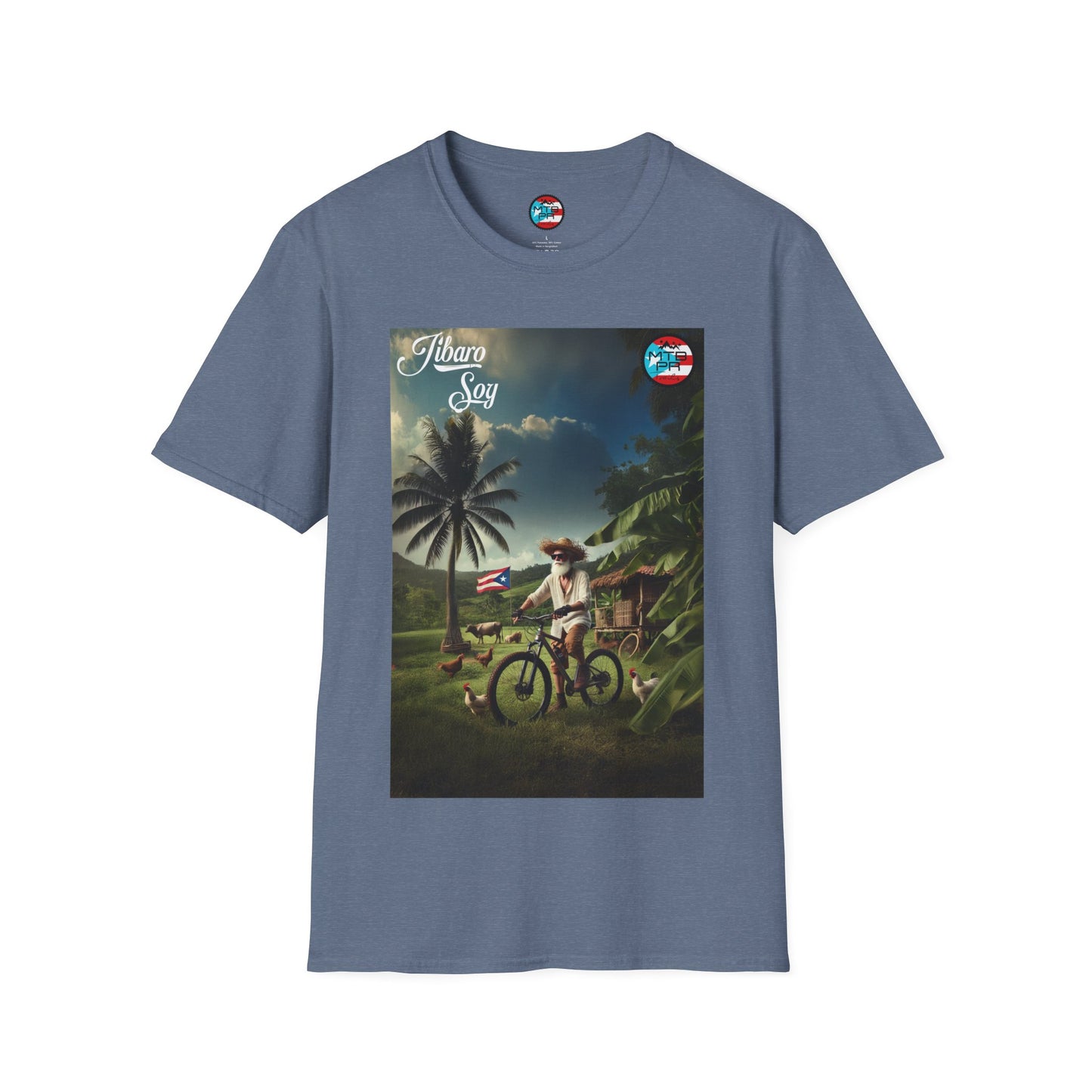 El Jibaro MTB Trails - Unisex Softstyle T-Shirt