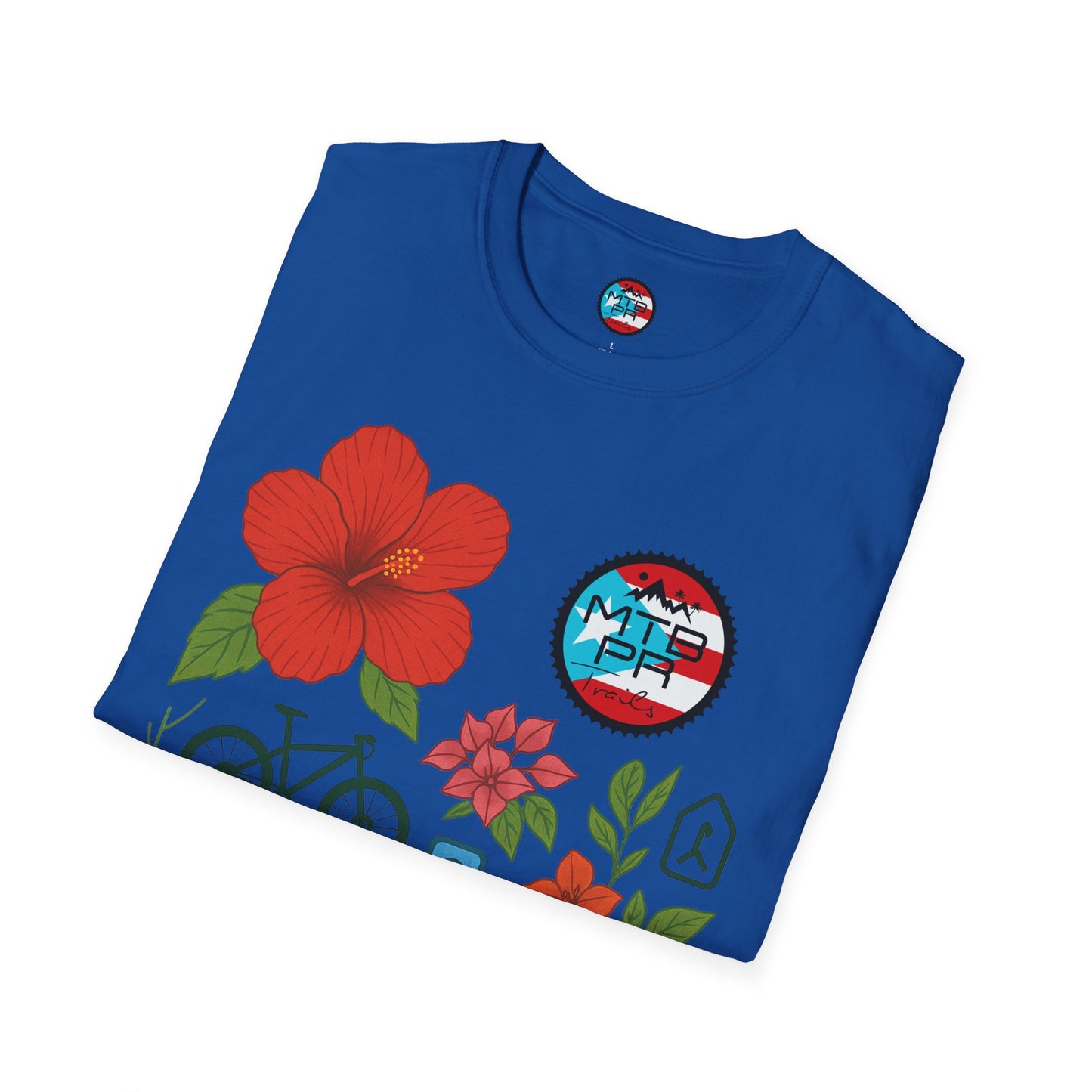 Amapola Location PR - MTB PR TRAILS - Unisex Softstyle T-Shirt