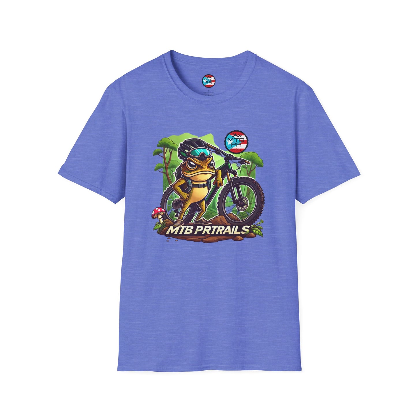 Sapo Concho en MTB - MTB PR Trails - Unisex Softstyle T-Shirt