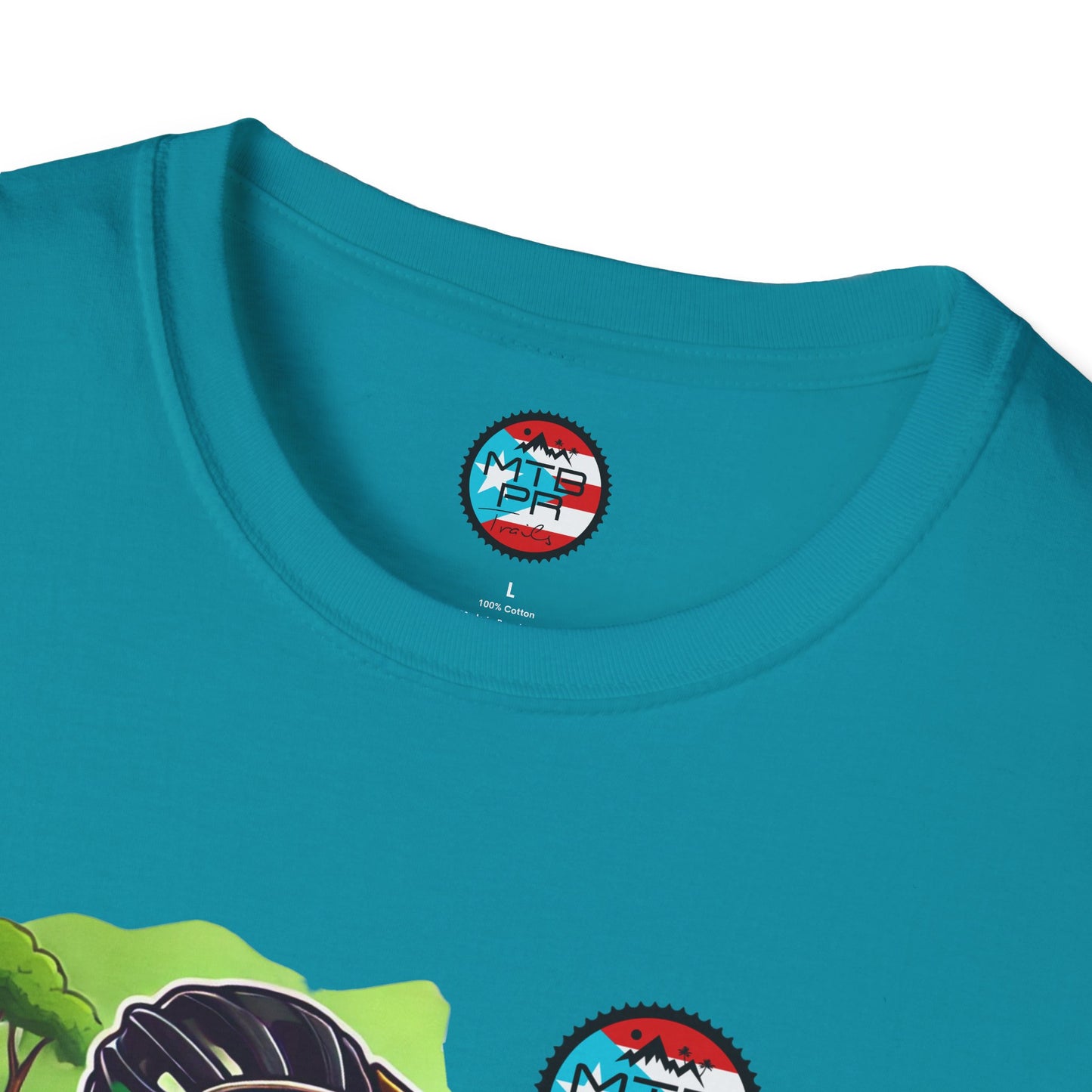 Sapo Concho en MTB - MTB PR Trails - Unisex Softstyle T-Shirt