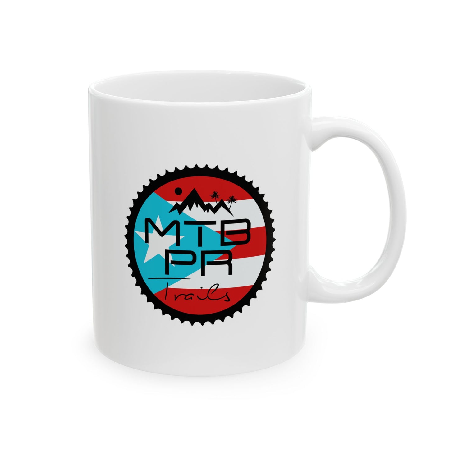 DeBI CoRRER MAS BICI - Ceramic Mug, (11oz)