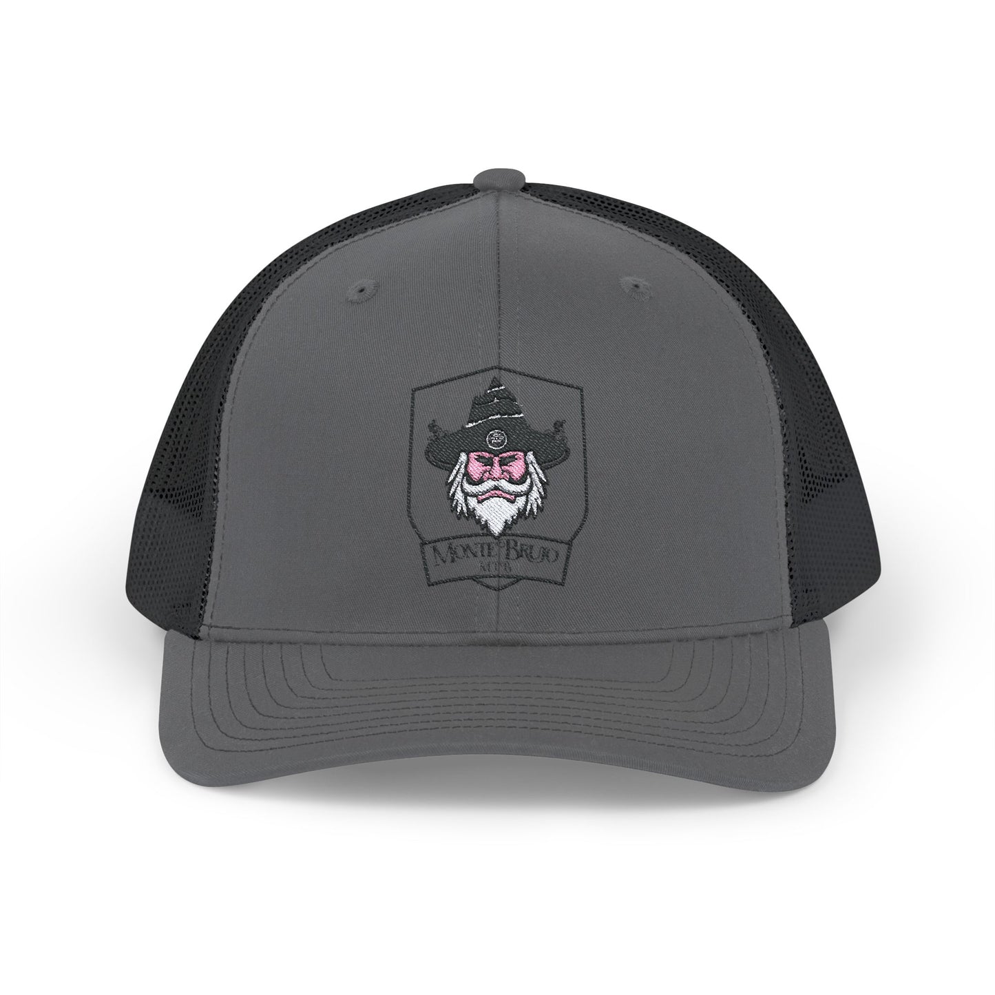 Snapback Trucker Cap - Monte Brujo MTB Trail Logo Design - Guayam Puerto Rico