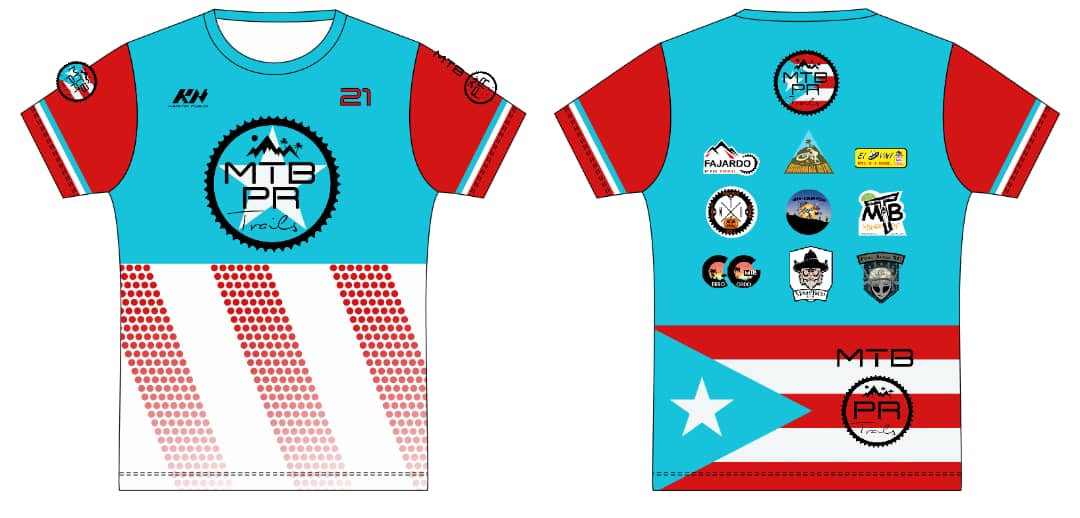 MTB PR Trails - Mi Bandera - Dry Fit - Enduro T-Shirt