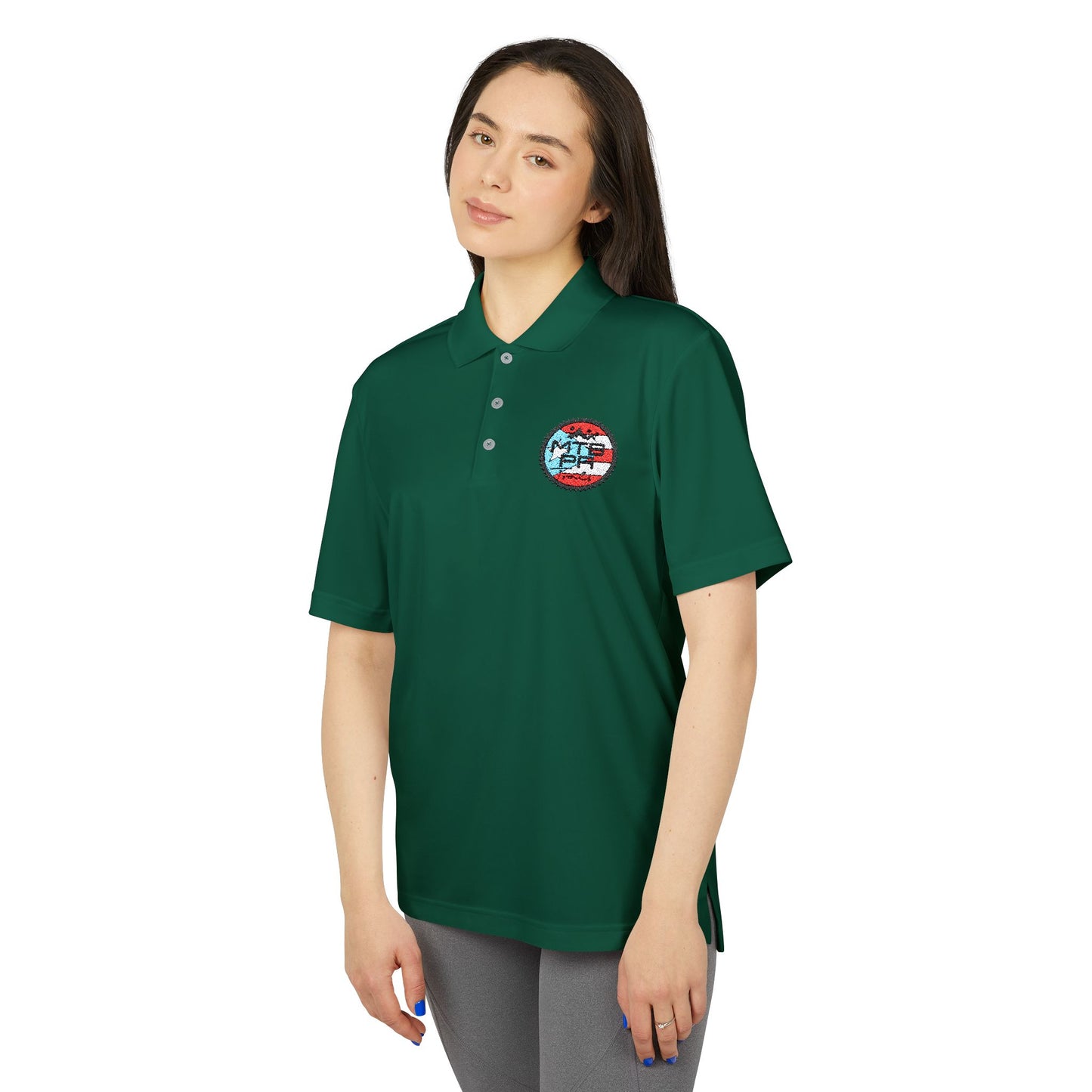 Adidas Unisex Performance Polo - MTB PR Trails - Bandera