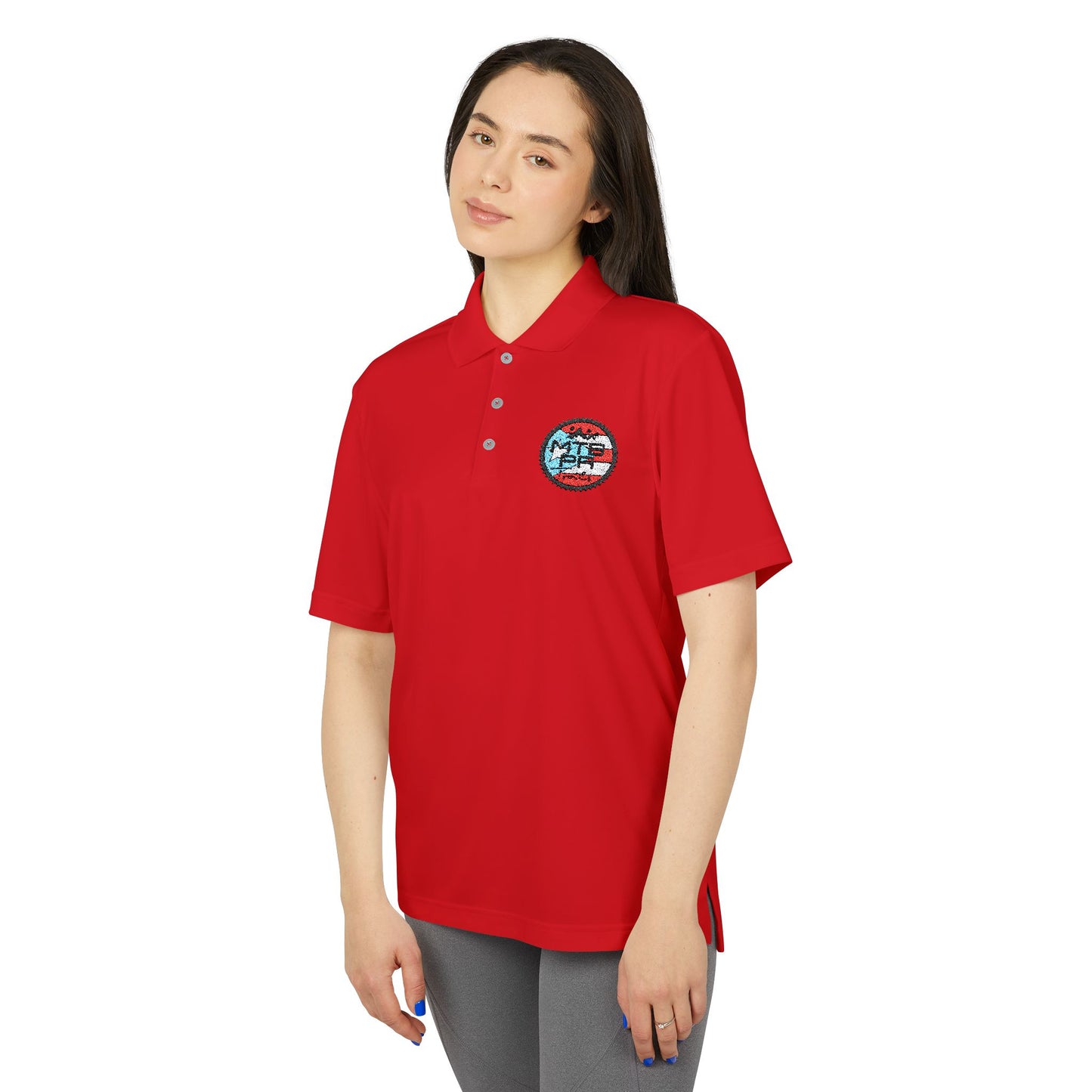 Adidas Unisex Performance Polo - MTB PR Trails - Bandera