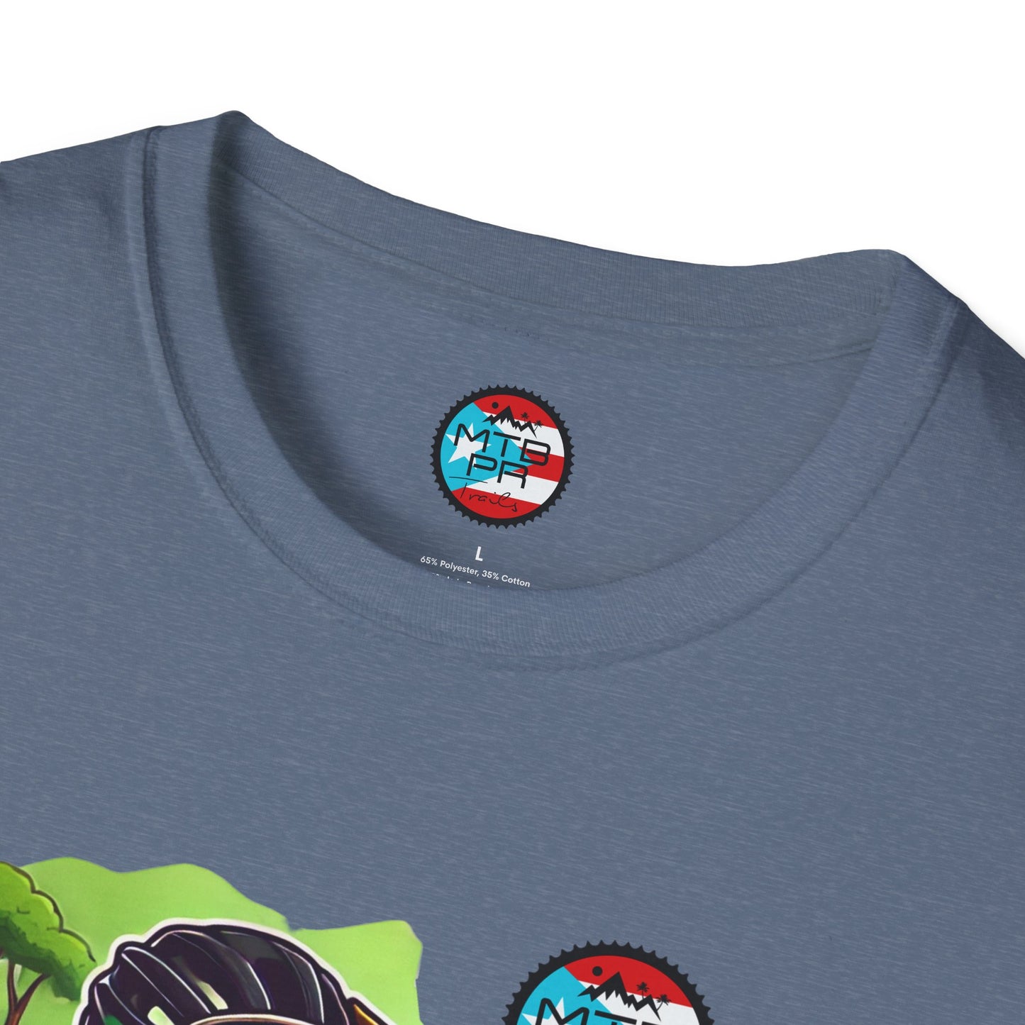 Sapo Concho en MTB - MTB PR Trails - Unisex Softstyle T-Shirt