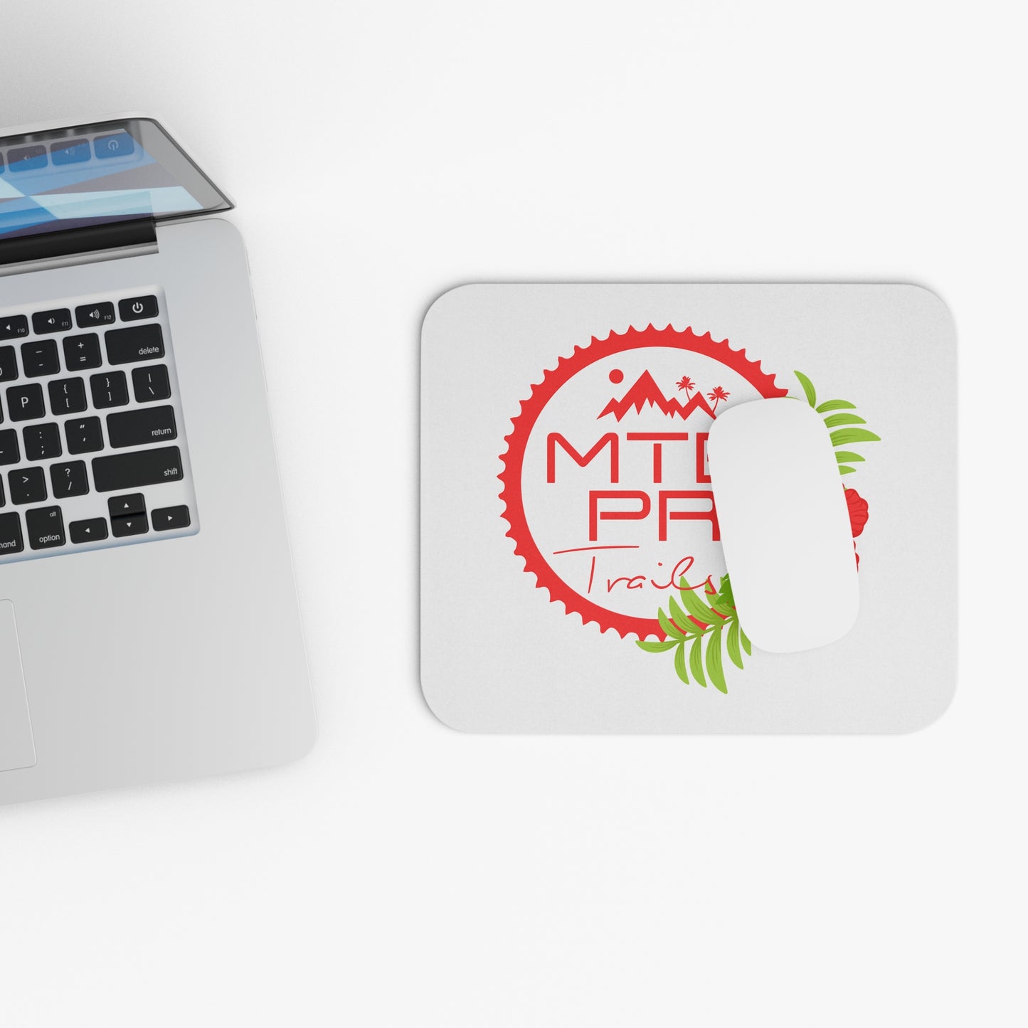 Copy of Mouse Pad (Rectangle) - MTB PR Trails - Amapola