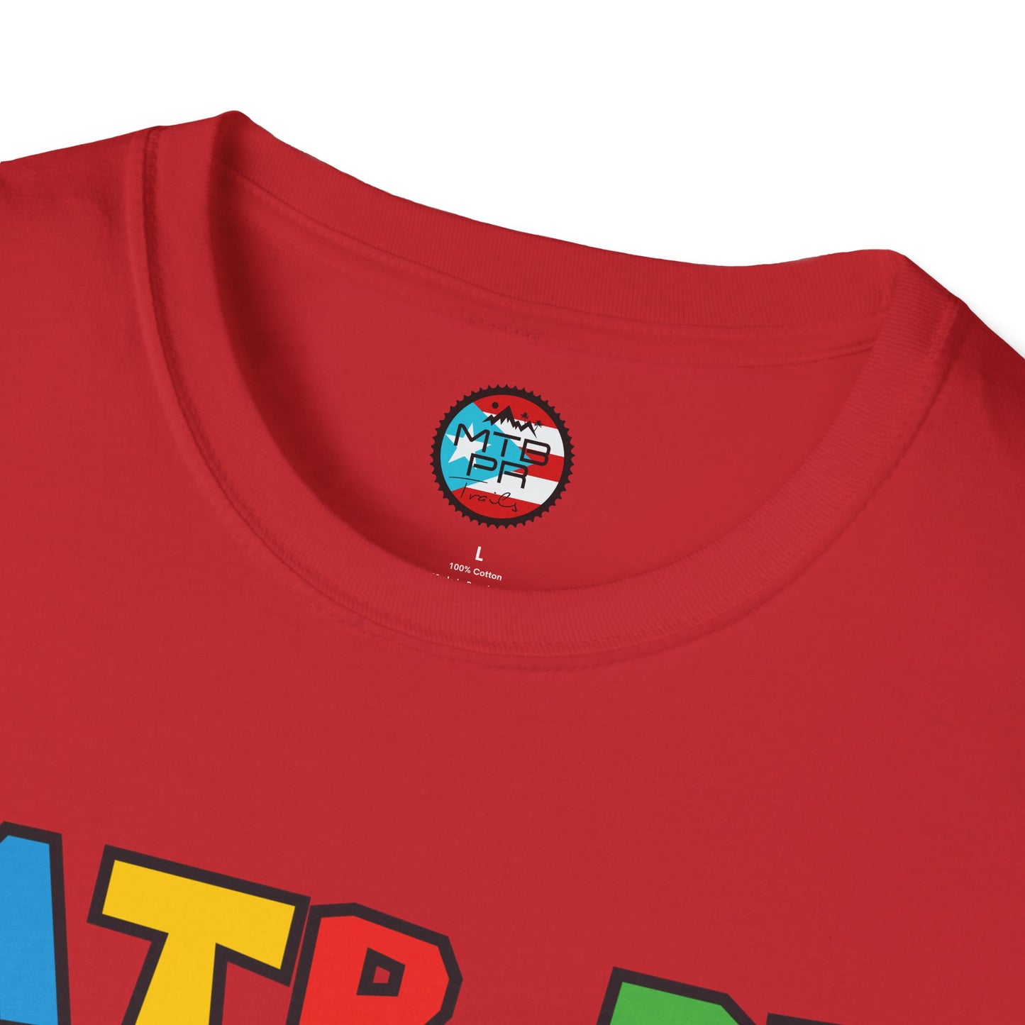 MTB PR TRAILS - LEVEL UP - Unisex Softstyle T-Shirt