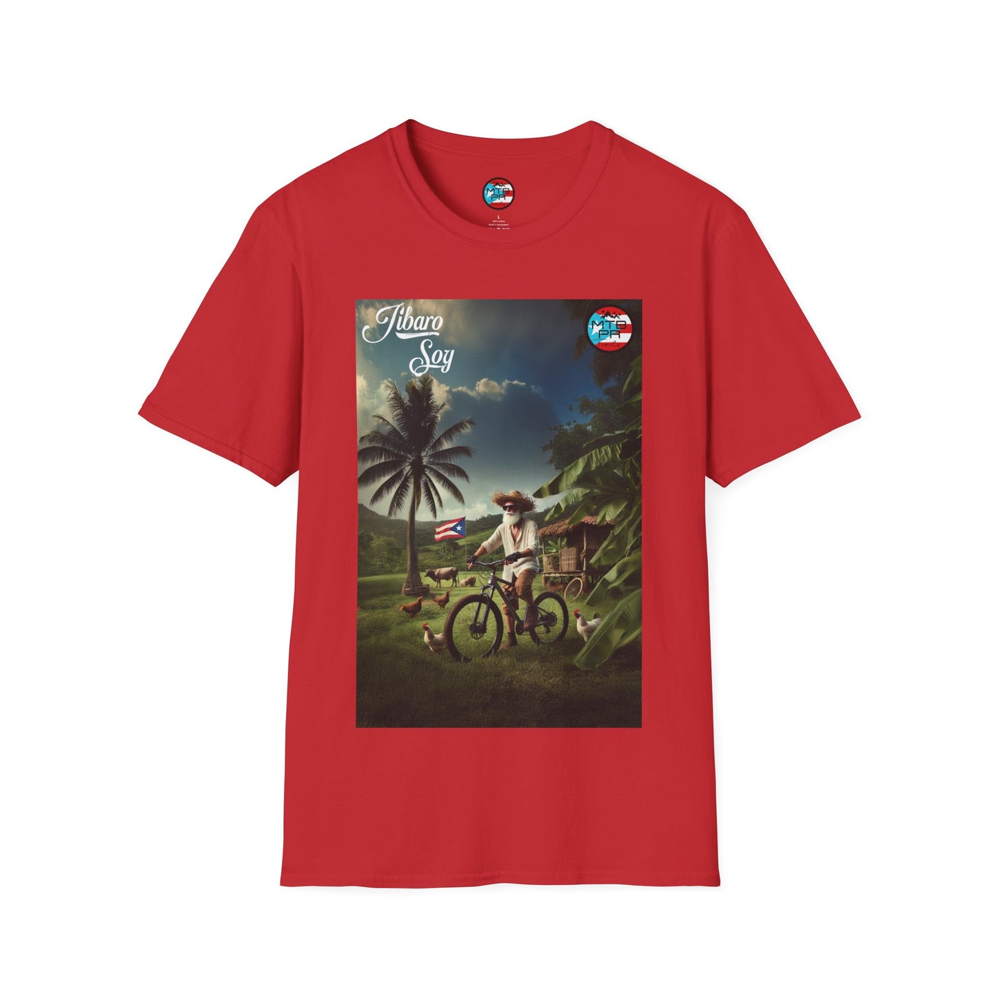 El Jibaro MTB Trails - Unisex Softstyle T-Shirt