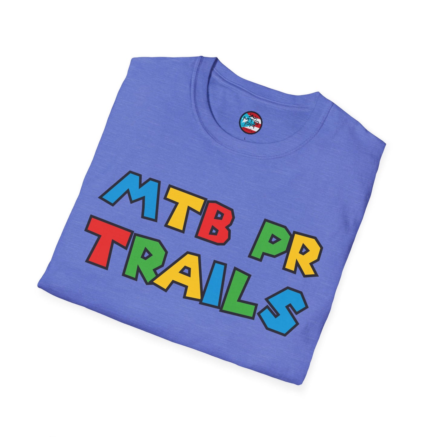 MTB PR TRAILS - LEVEL UP - Unisex Softstyle T-Shirt