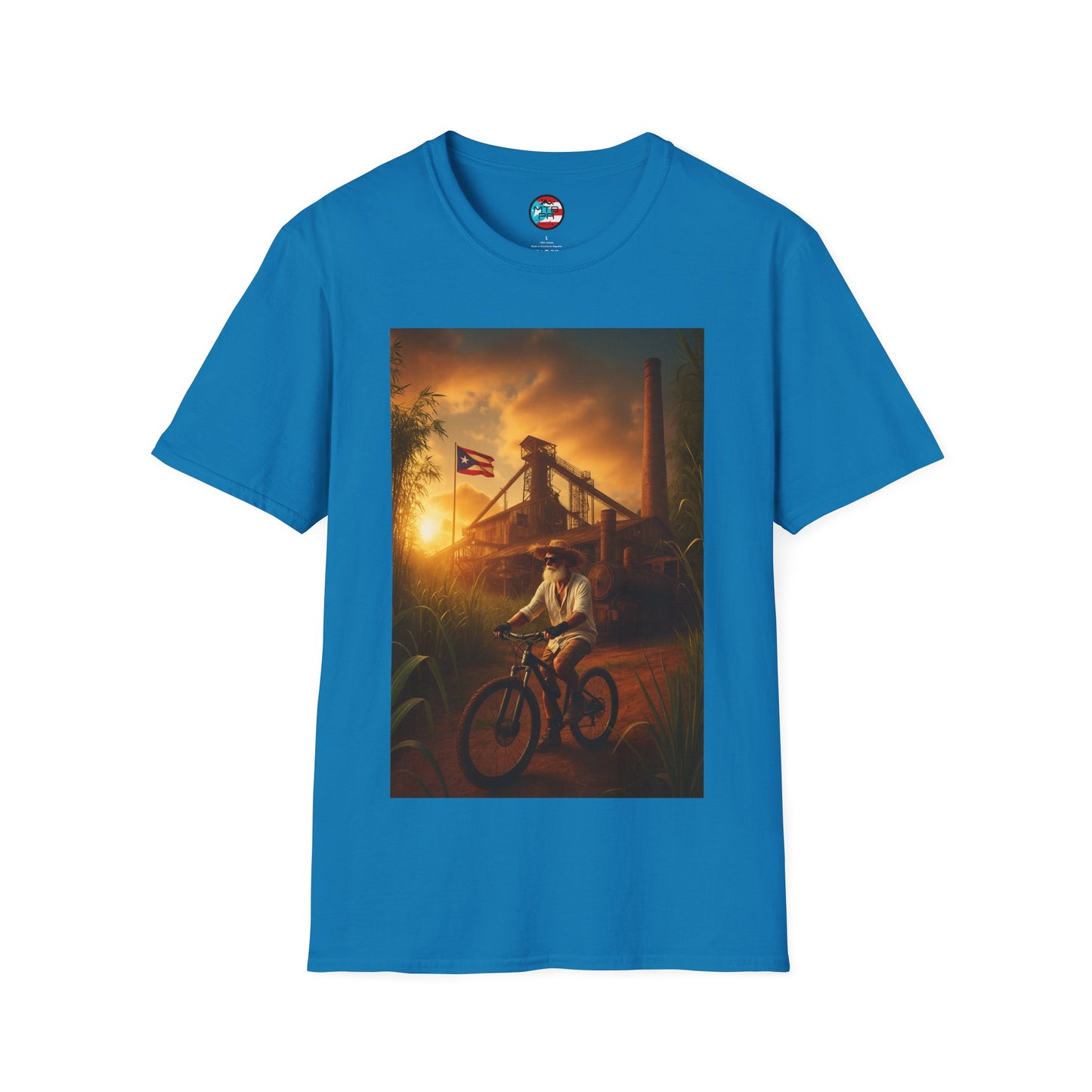 La Central en MTB - MTB PR Trails - Unisex Softstyle T-Shirt