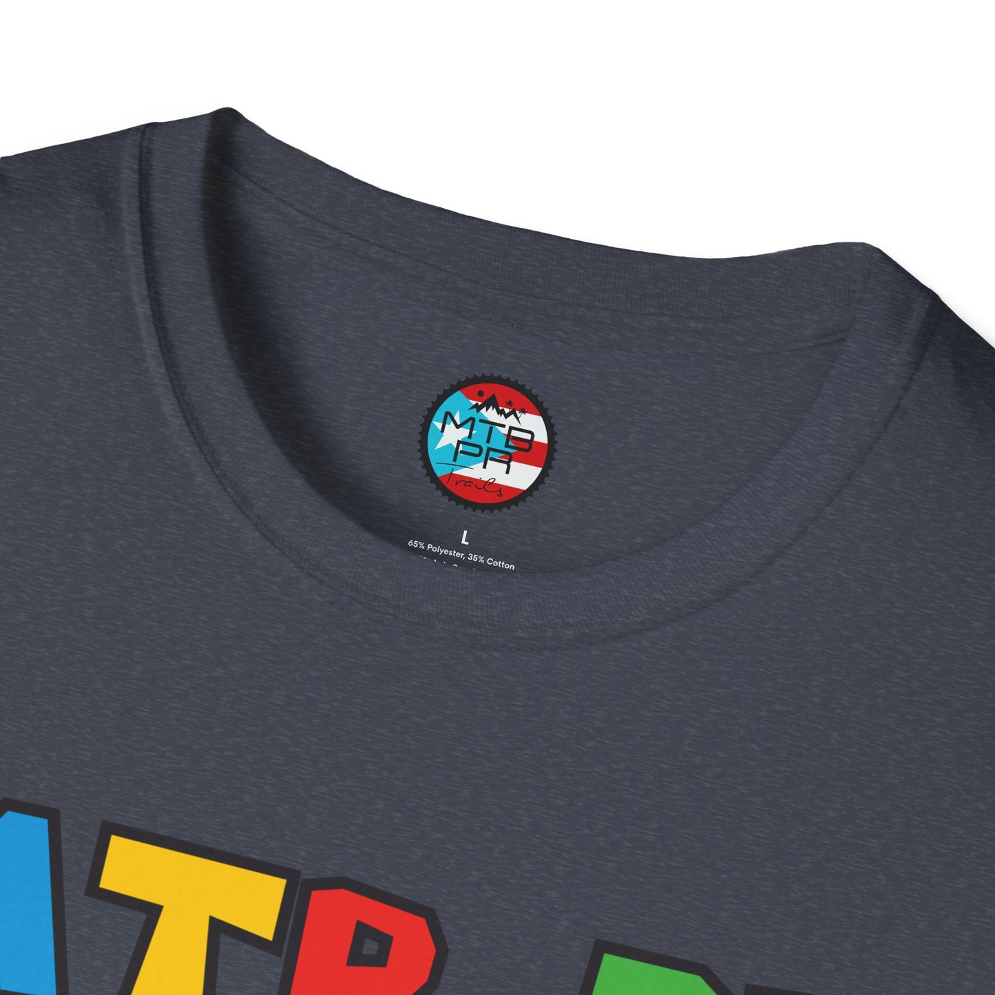 MTB PR TRAILS - LEVEL UP - Unisex Softstyle T-Shirt