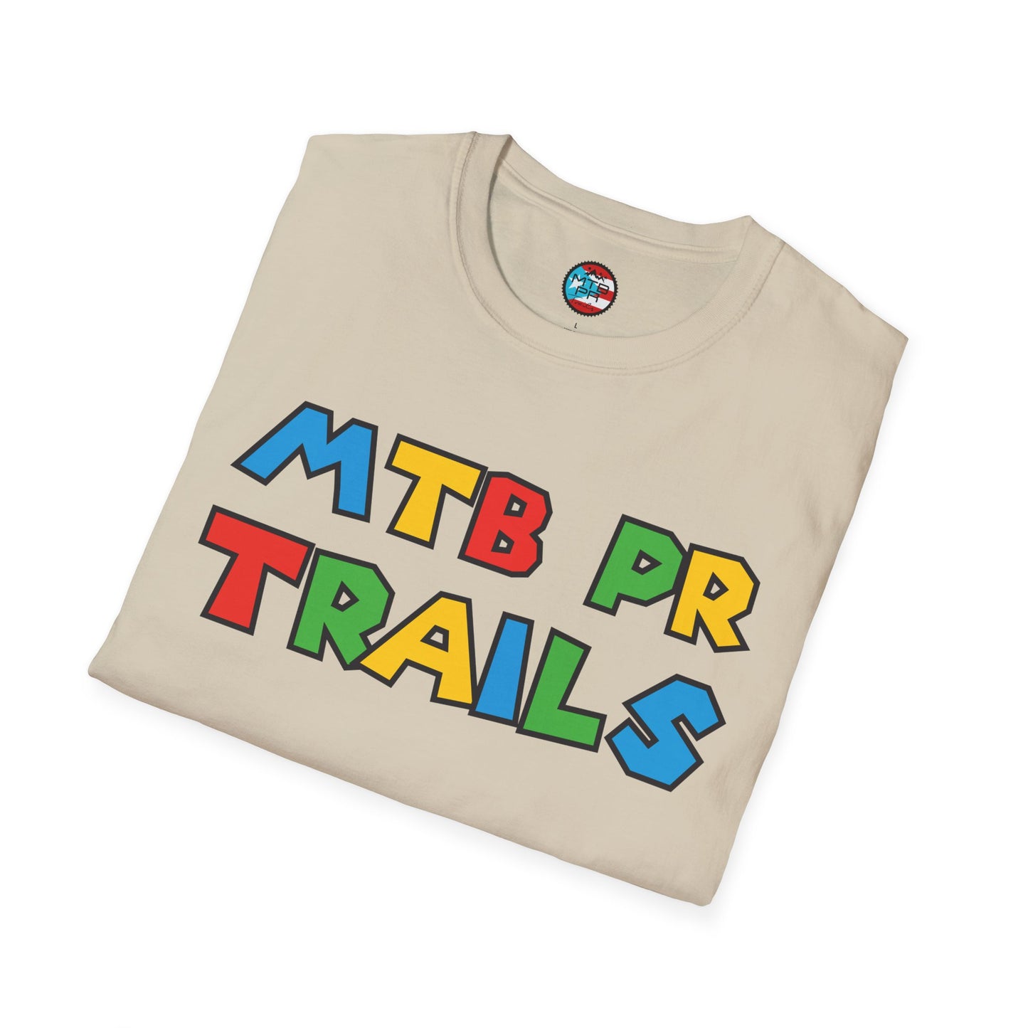 MTB PR TRAILS - LEVEL UP - Unisex Softstyle T-Shirt