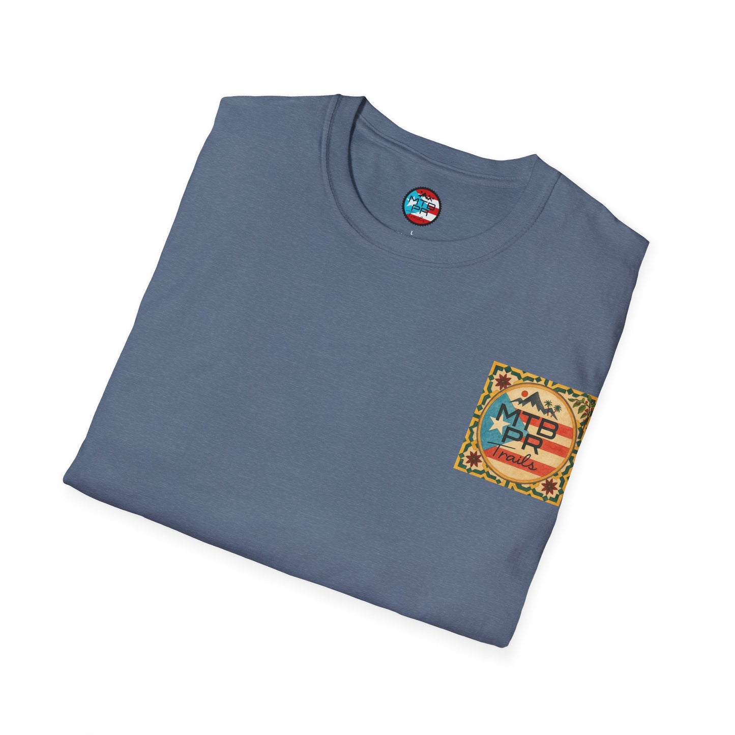 Mientras uno este vivo, uno debe correr MTB lo mas que pueda! - MTB PR Trails - Unisex Softstyle T-Shirt