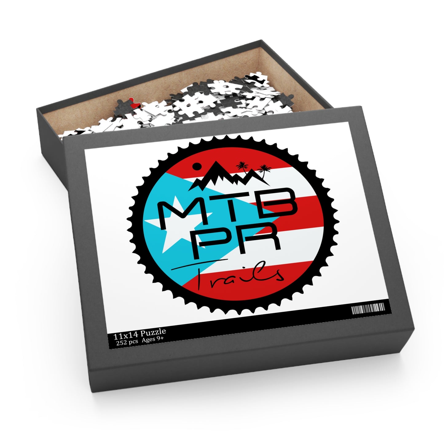Puzzle (120, 252, 500-Piece) - MTB PR Trails - Bandera